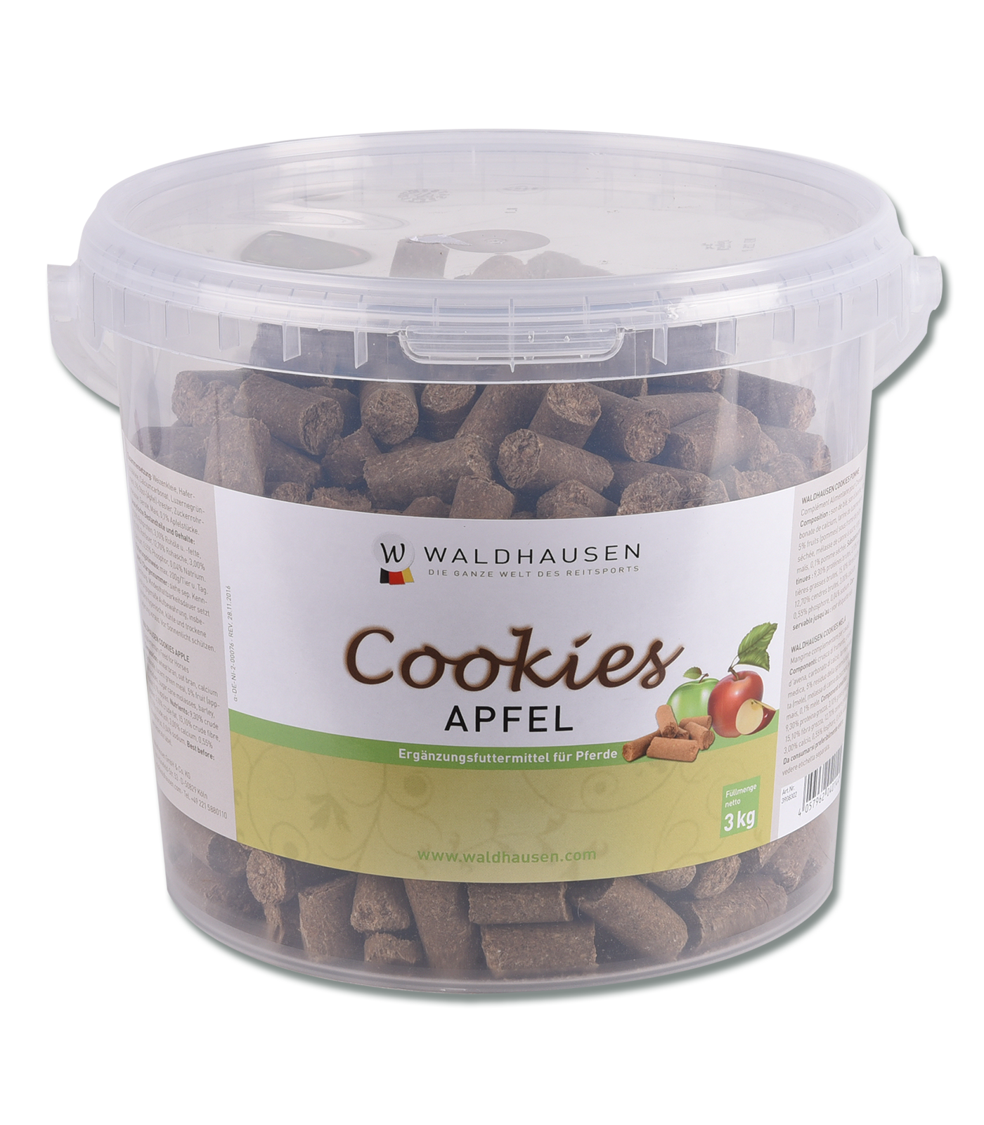 Cookies, 3 kg, bucket