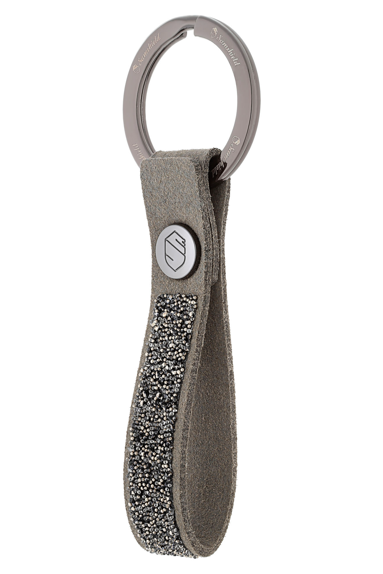 Schlüsselanhänger Crystal Fabric Grey