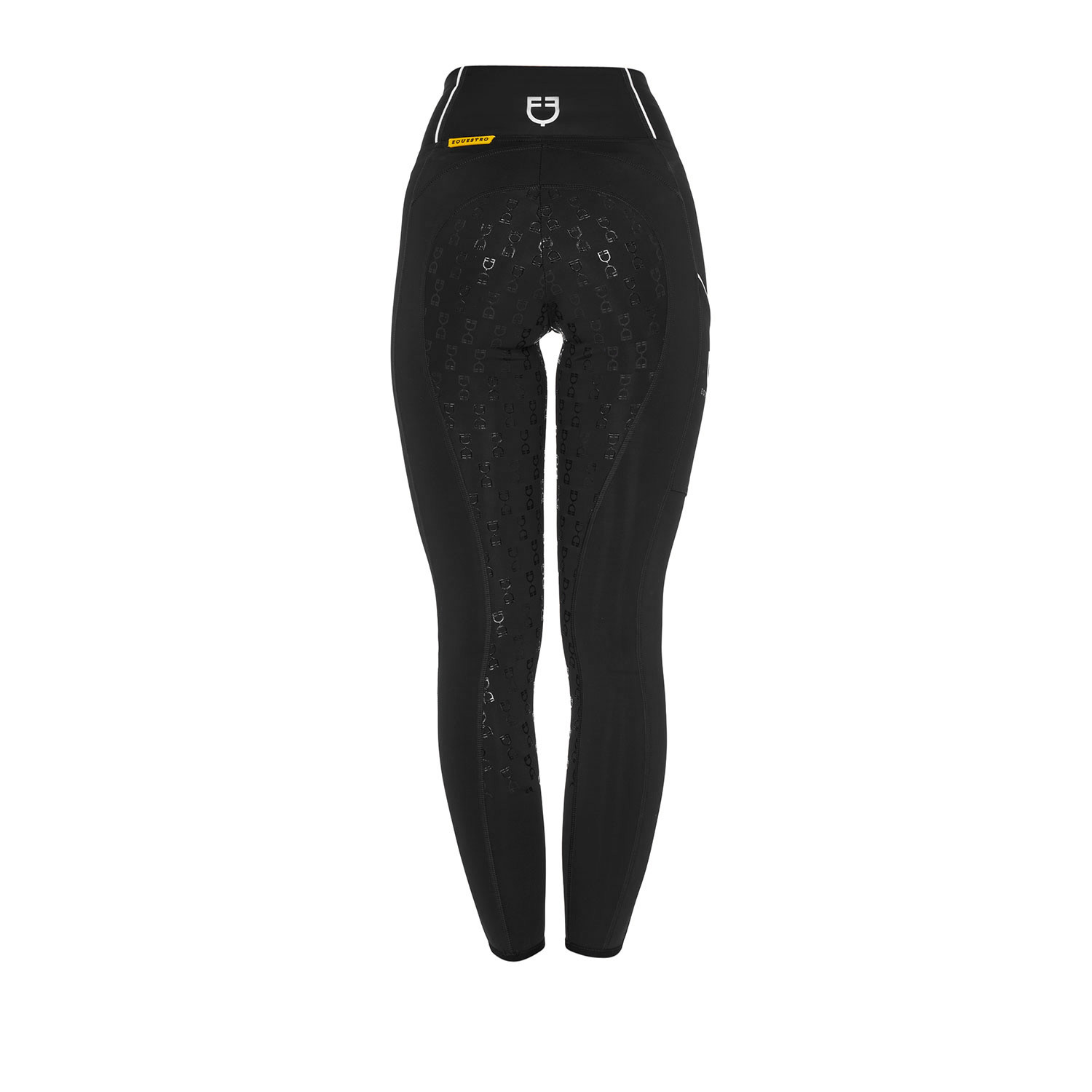 Damen-Leggings Slim Fit mit Vollbesatz