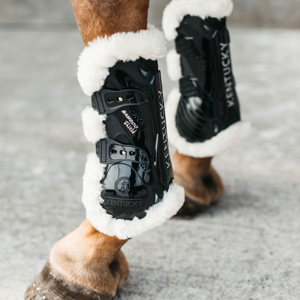 Jumping boots Bamboo Elastic Fur Vegan