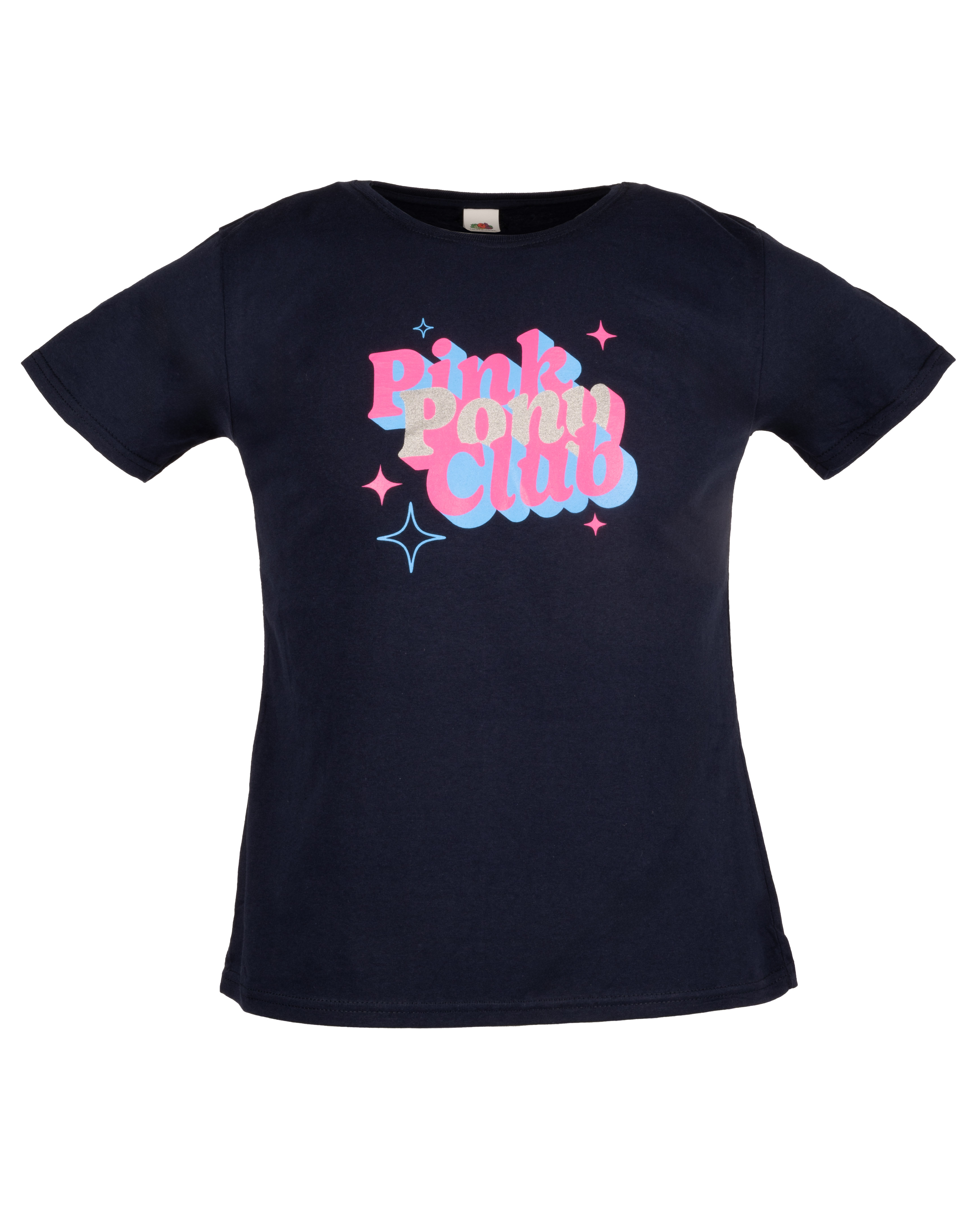 T-Shirt Kinder pink pony
