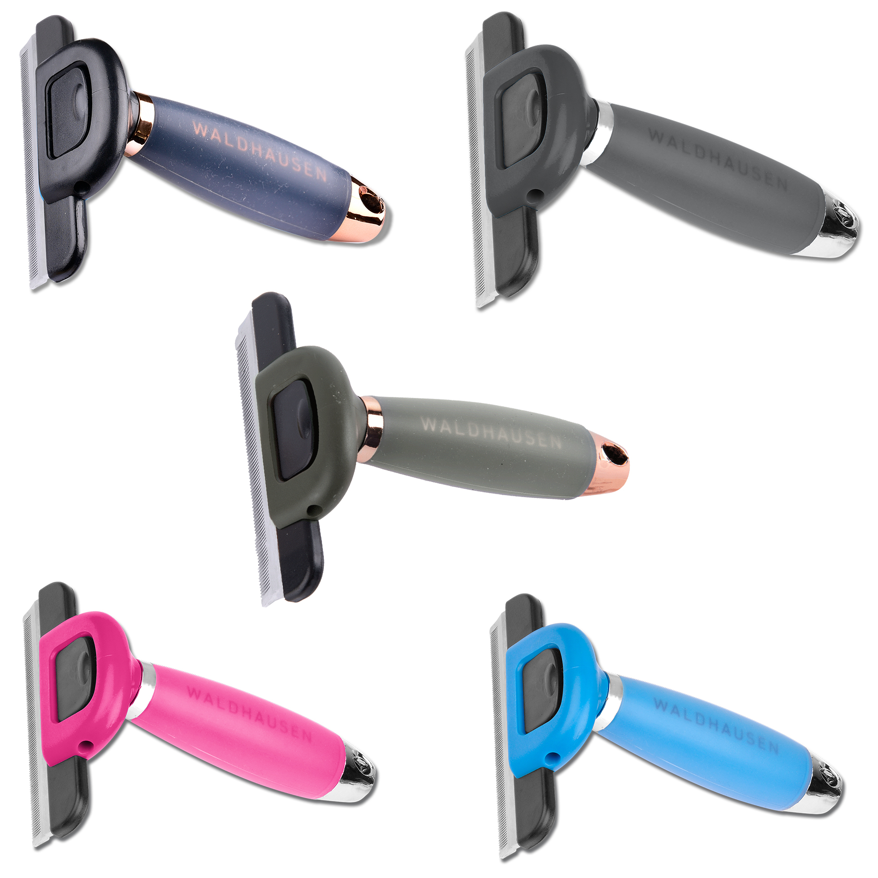 Fellwechselkamm mit Gelgriff