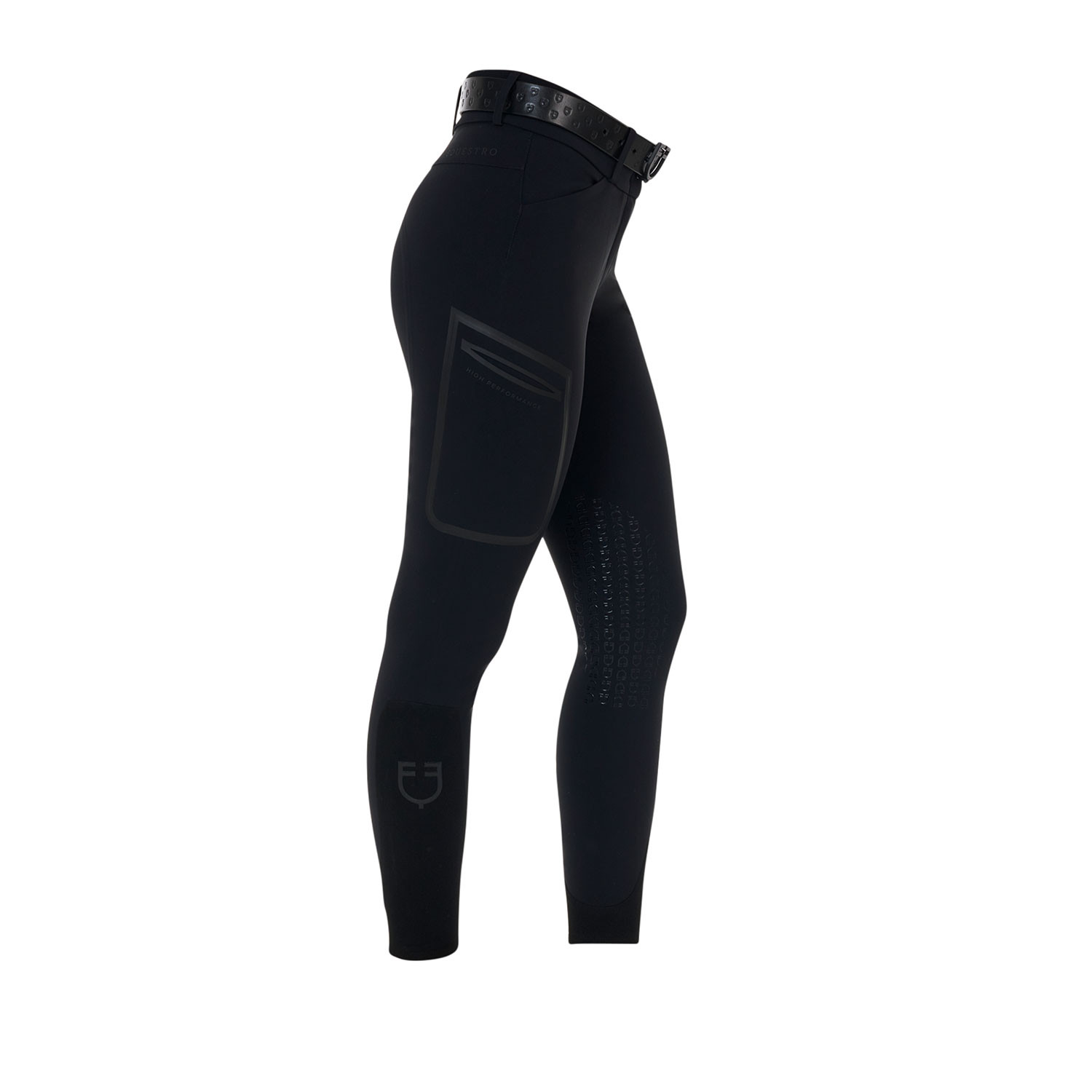 Damen-Reithose mit hohem Bund und Knee Grip