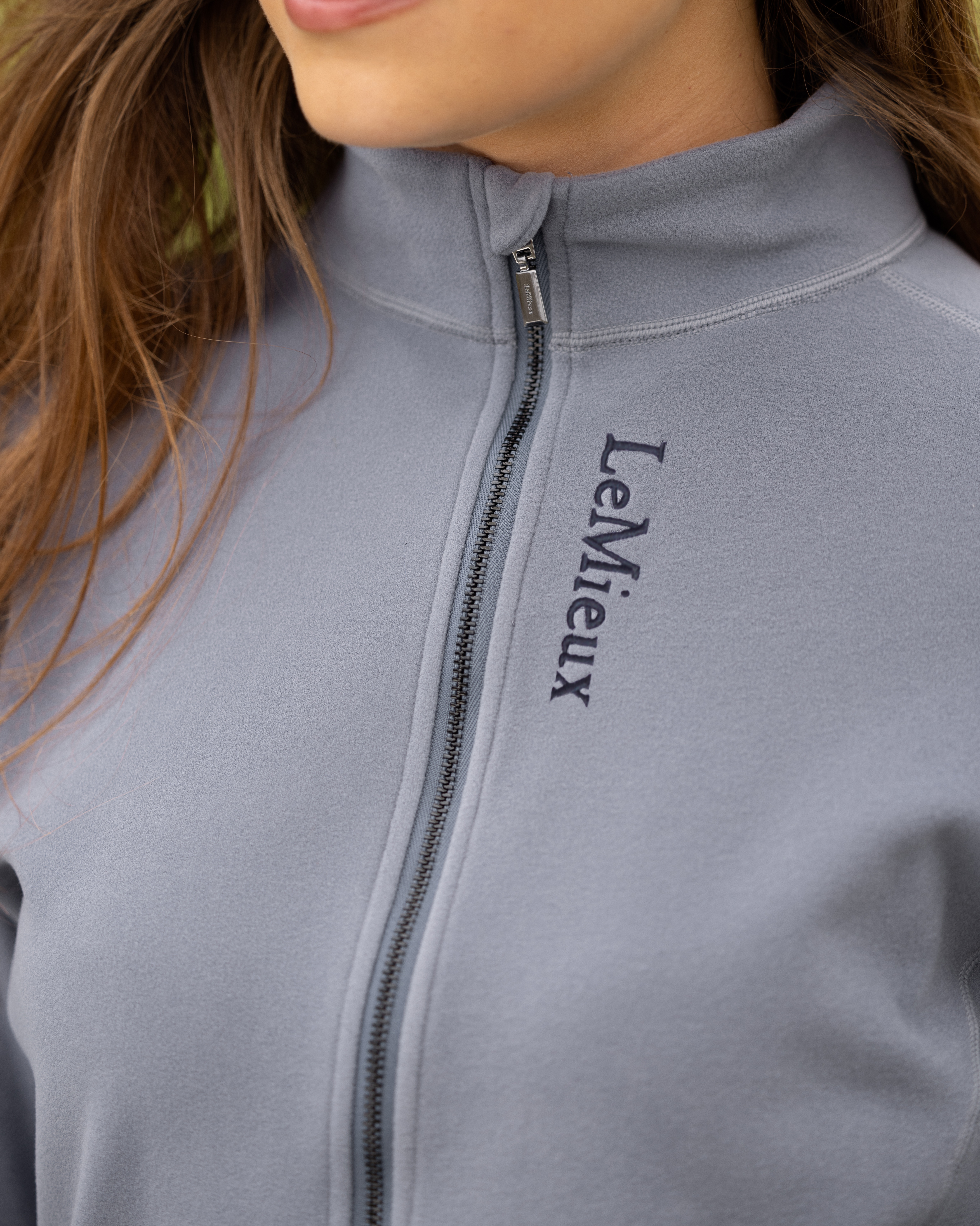 Jacket ladies Faye Zip in jay blue
