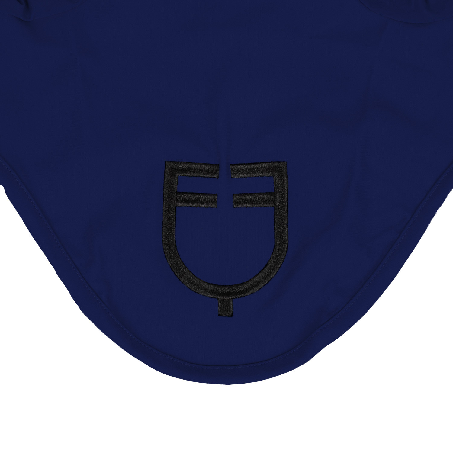 Fliegenhaube aus technischem Stretchgewebe mit Logo