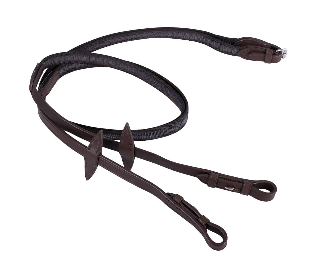 Anti-slip reins