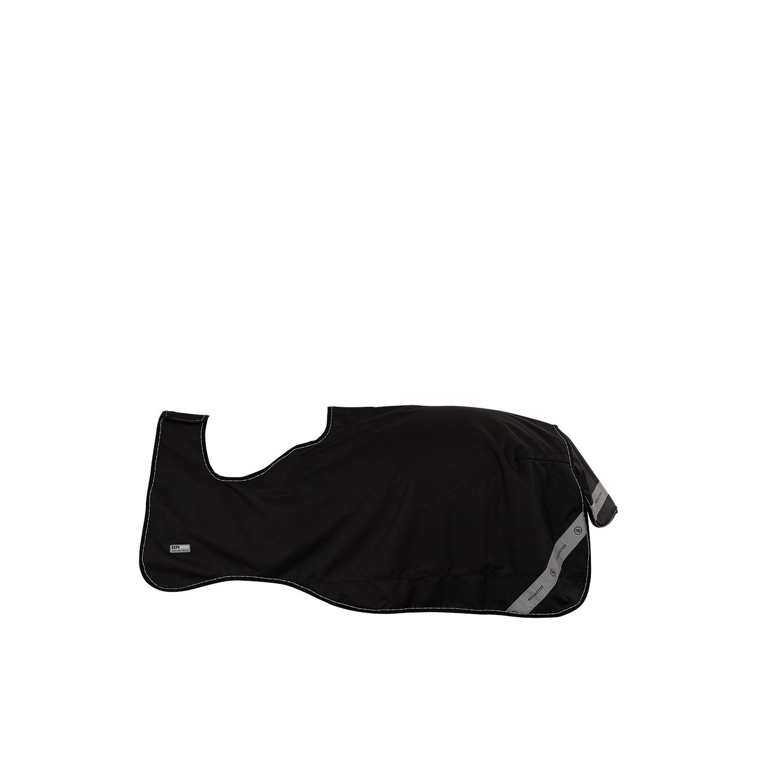 Ausreitdecke Flash Reflective 1200D in schwarz