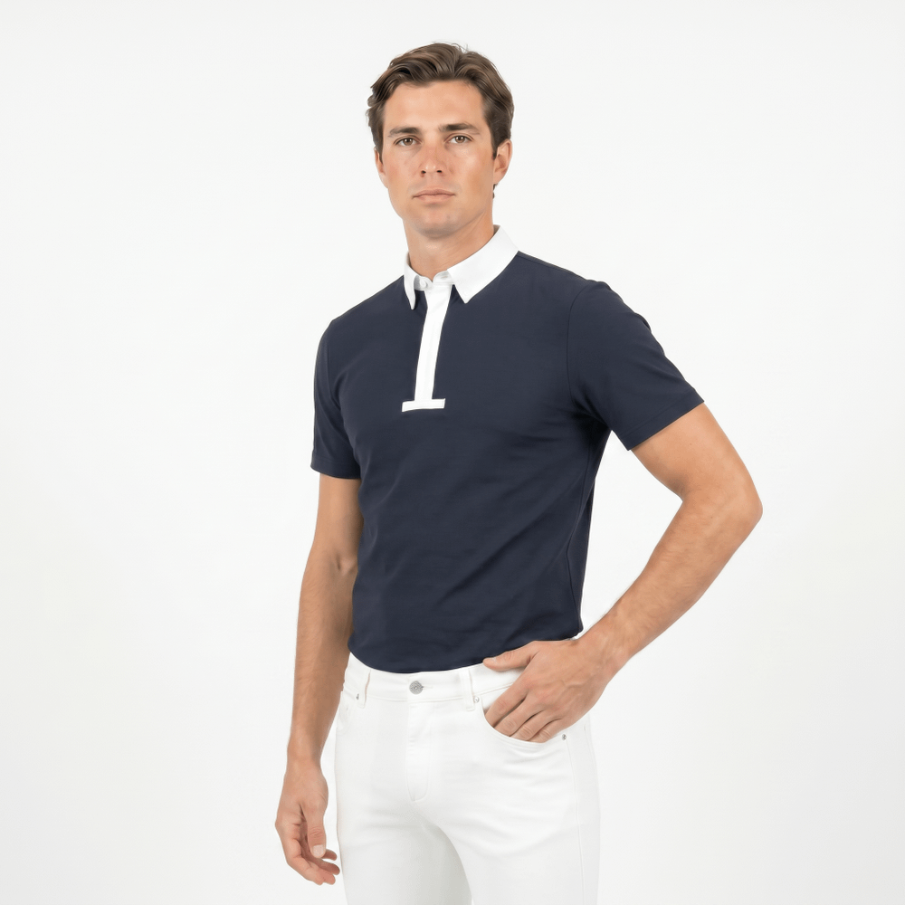 Turniershirt Herren Classic Kurzen Ärmeln