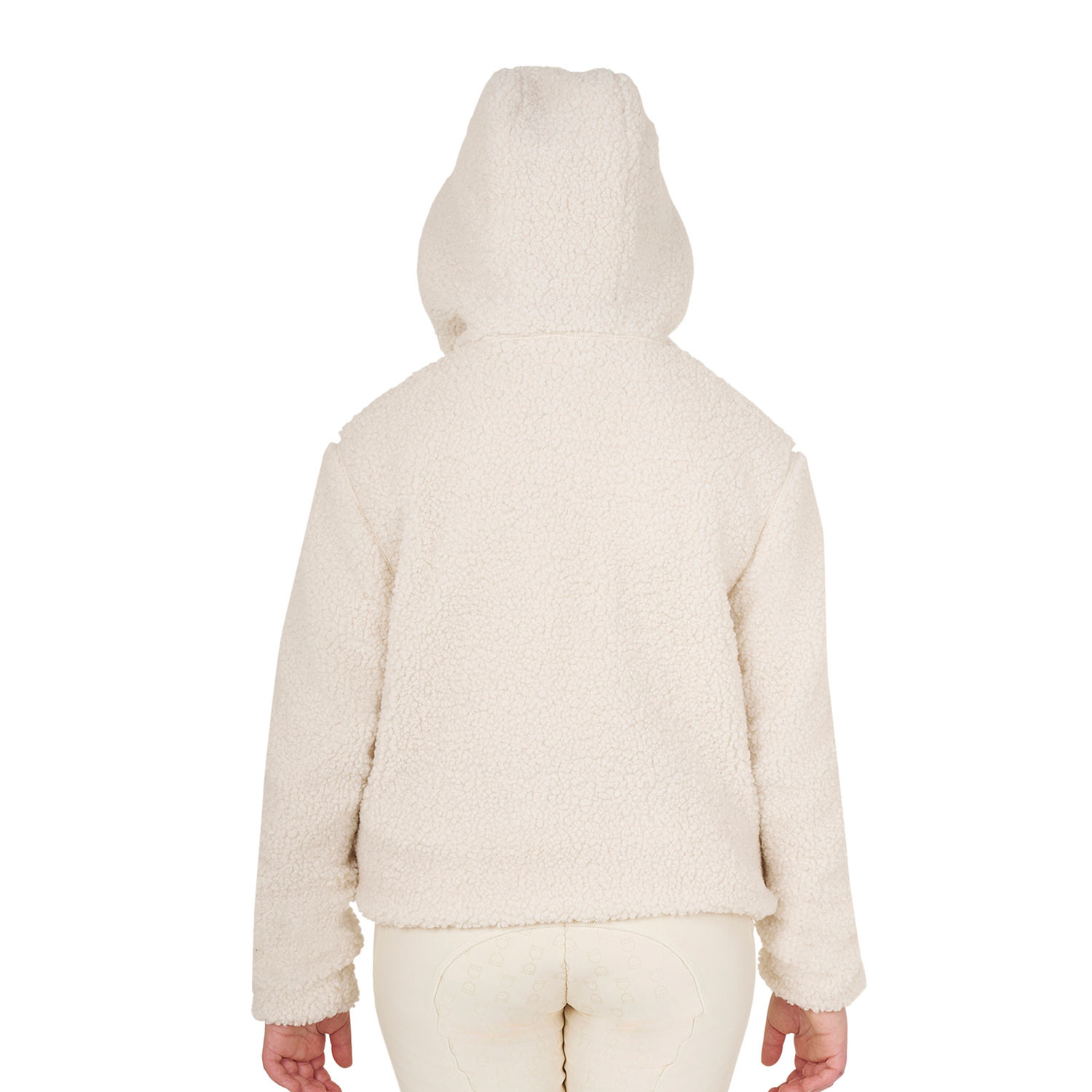 Kinder-Fleece-Sweatshirt mit Frontreißverschluss