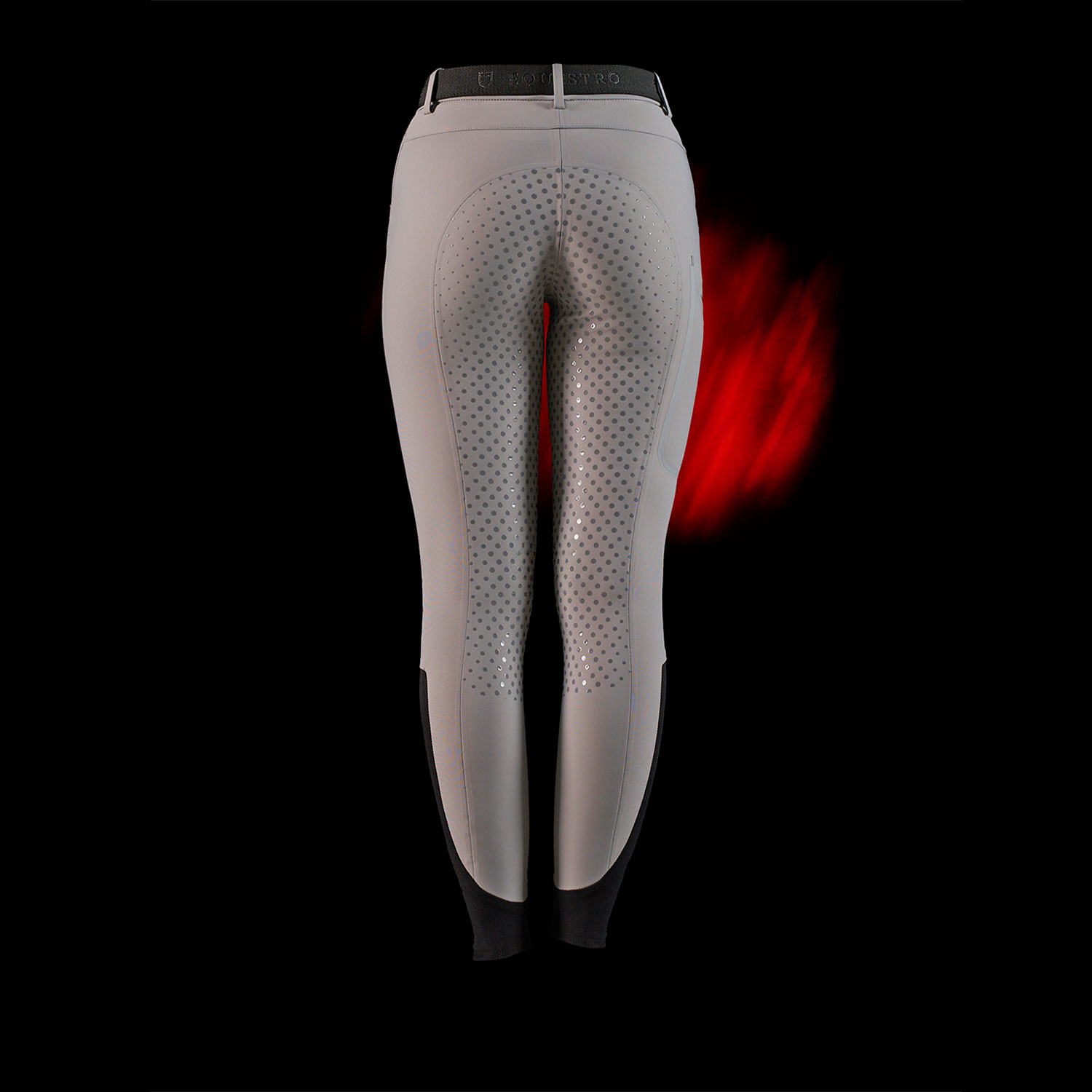 Schmale Damen-Reithose mit Vollbesatz