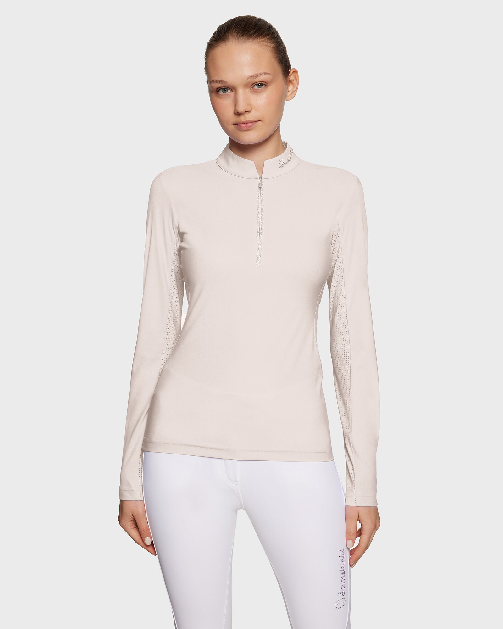 Brunella women's training shirt in rosewater