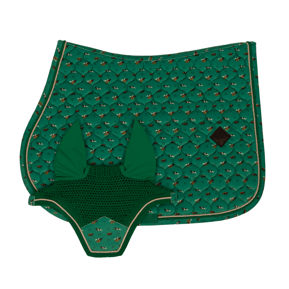 Tapis de selle Velvet Horse printing Dressage