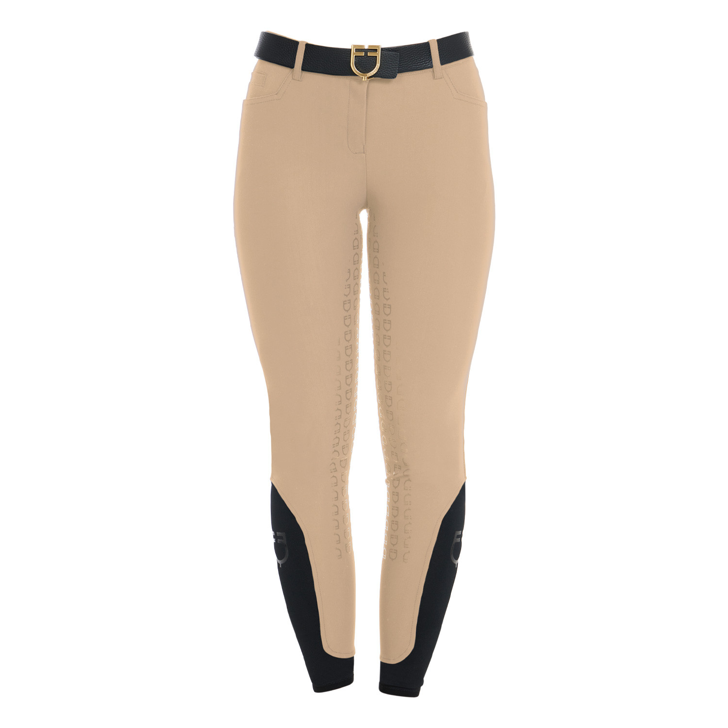 Damen-Vollbesatzreithose schmale Passform