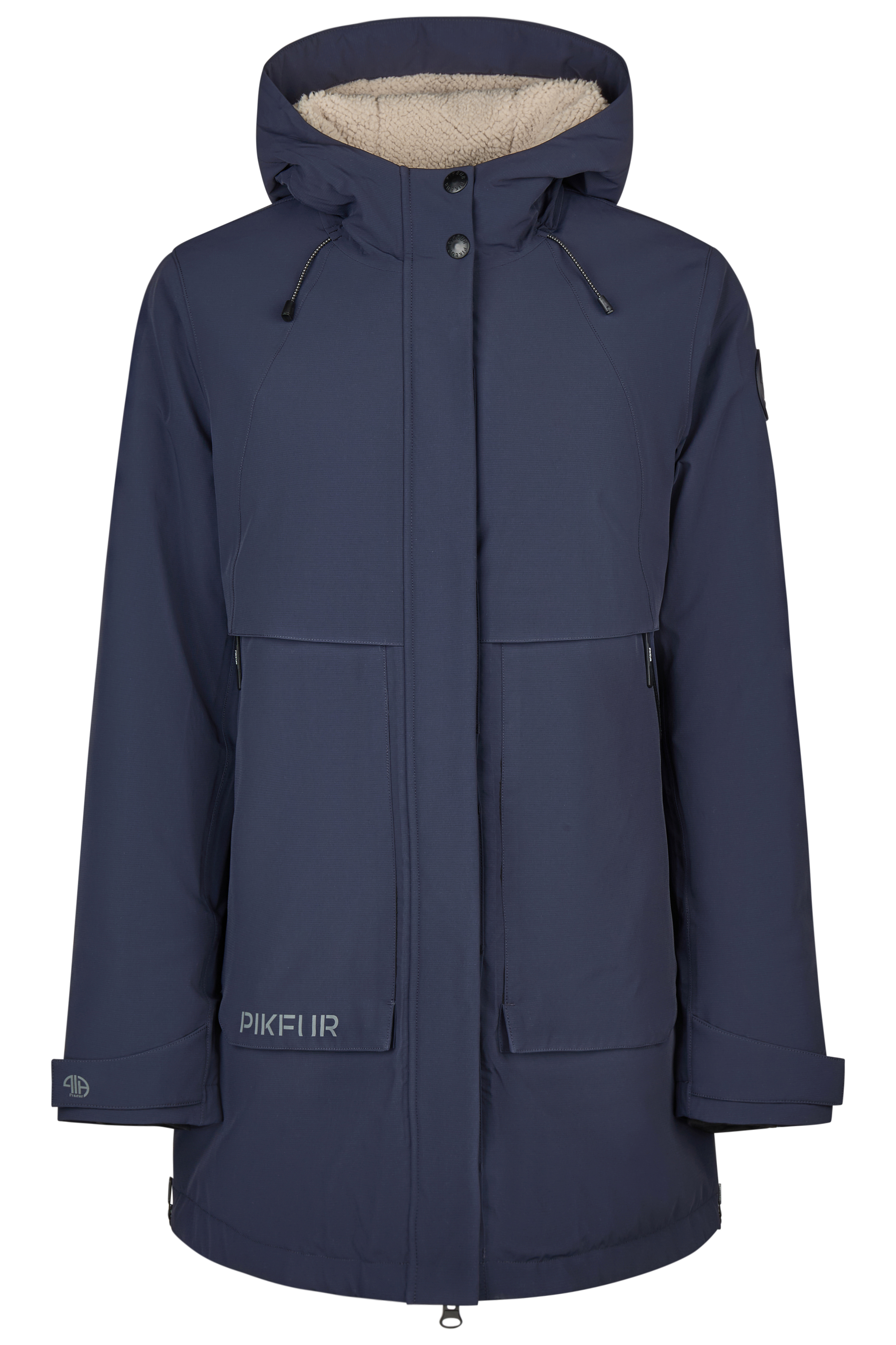 Parka mit Kapuze Waterproof in nightblue
