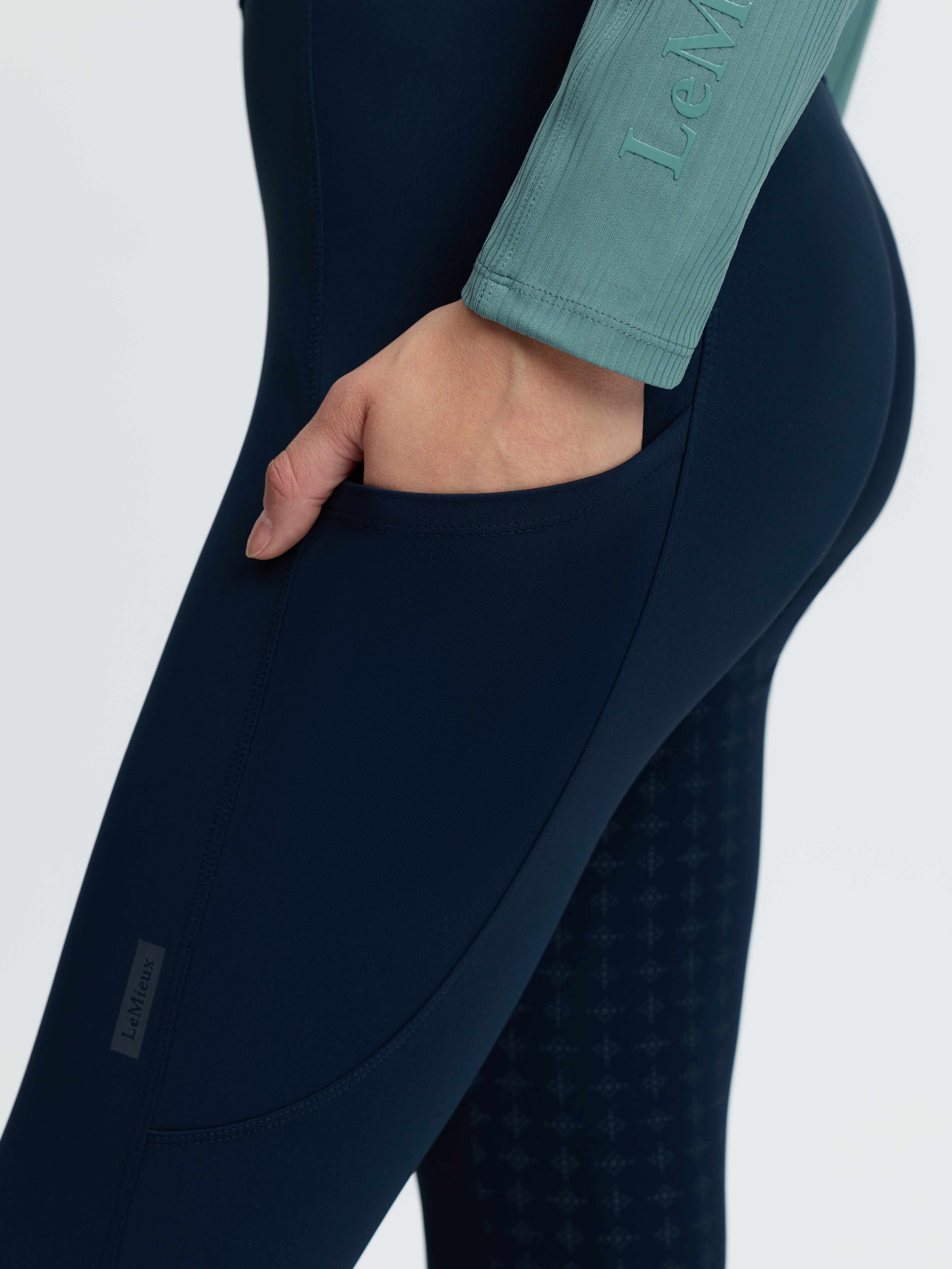 Becca Reithose mit Halbbesatz