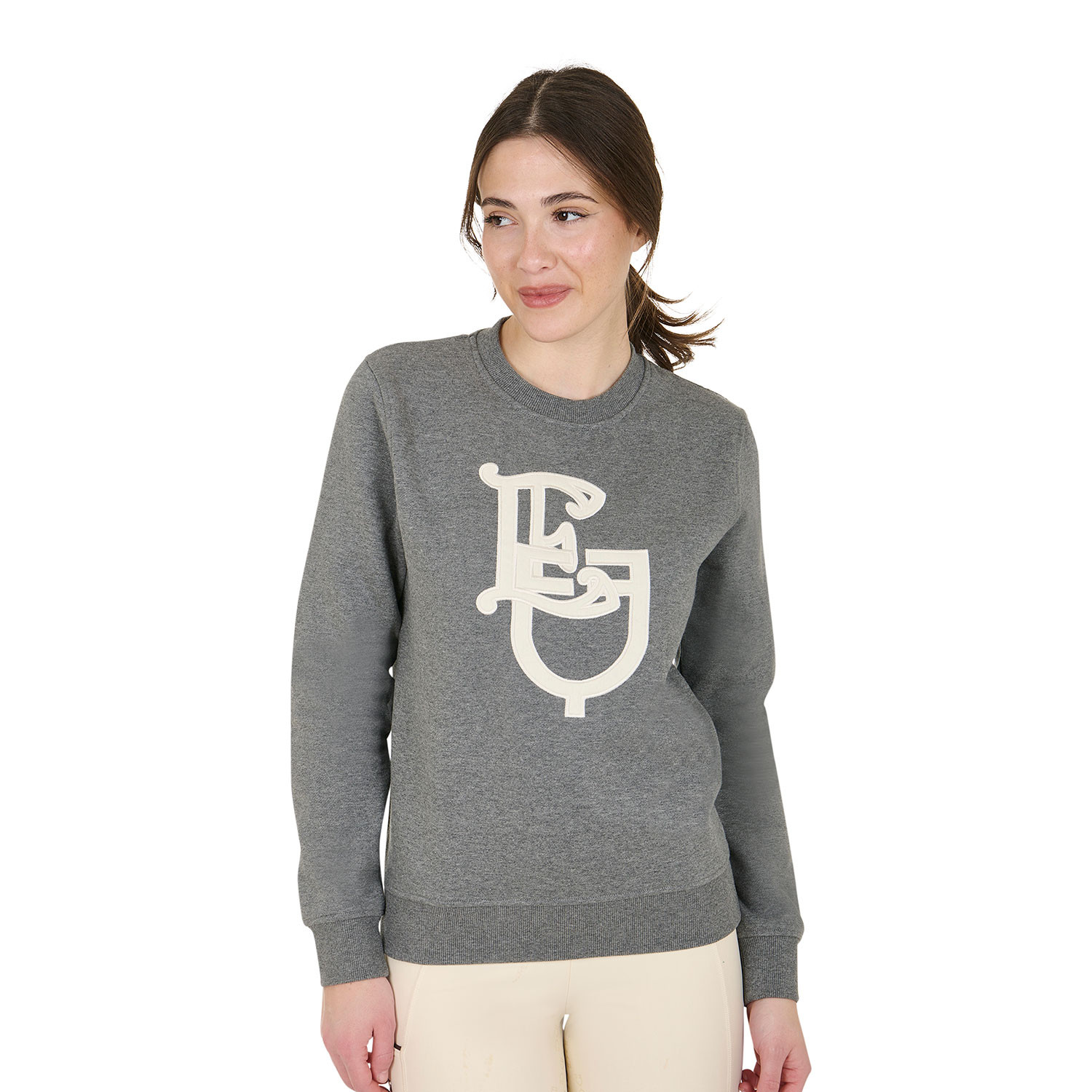 Crewneck-Sweatshirt Monogram für Damen