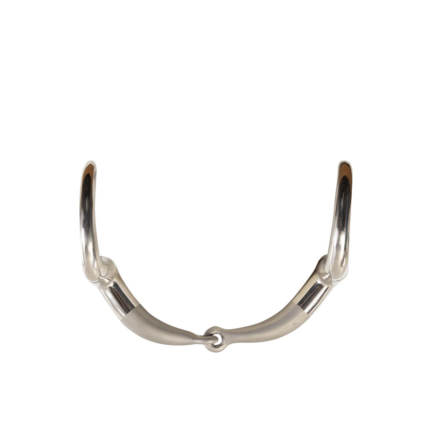 einfach gebrochene Olivenkopftrense Satin Sense 14mm