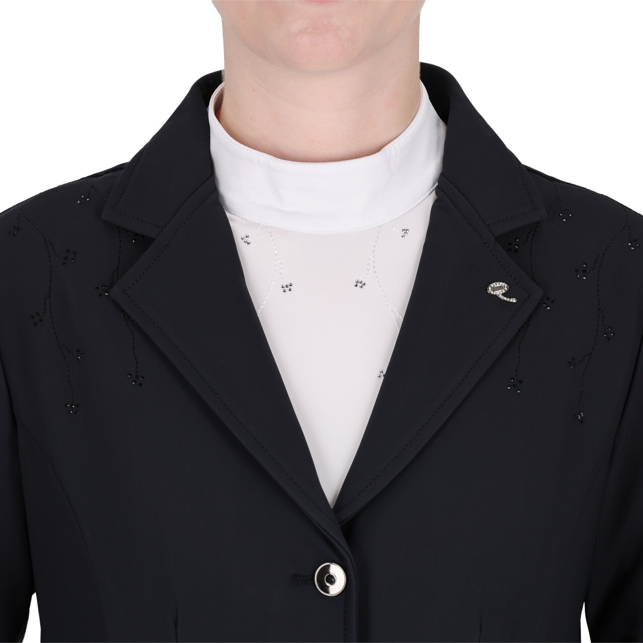 Turnierjacke Amilara in schwarz