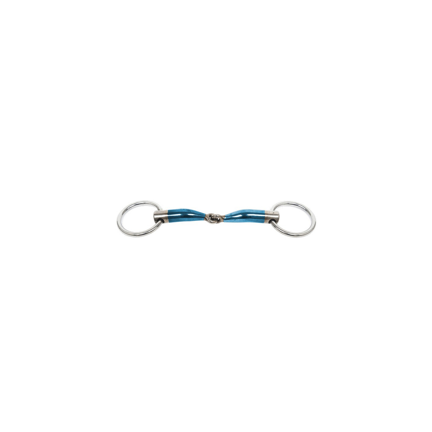 Sweet Iron bewegliche Unterlegtrense-gebrochen-16 in blau