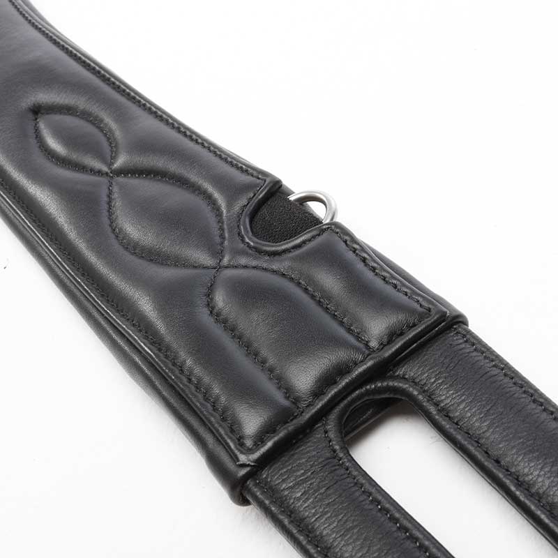 Long girth soft leather "Comfort" without elastic