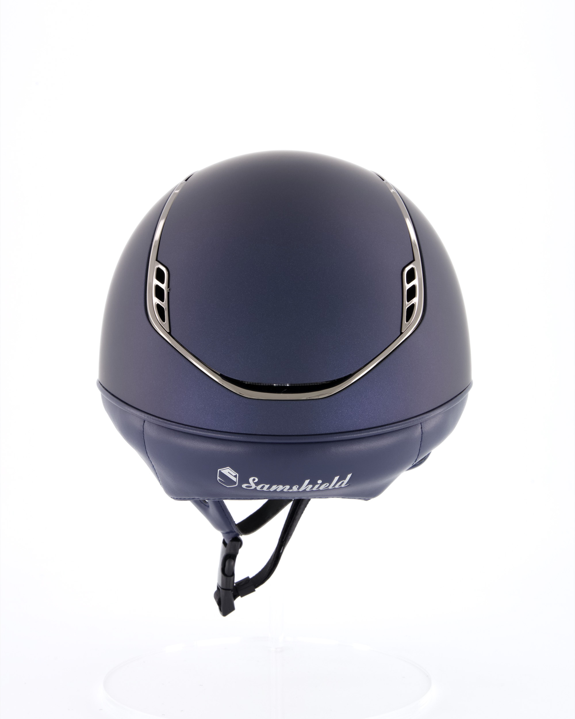 Reithelm 2.0 Shadowmatt Standard 5 Swarovski in blau