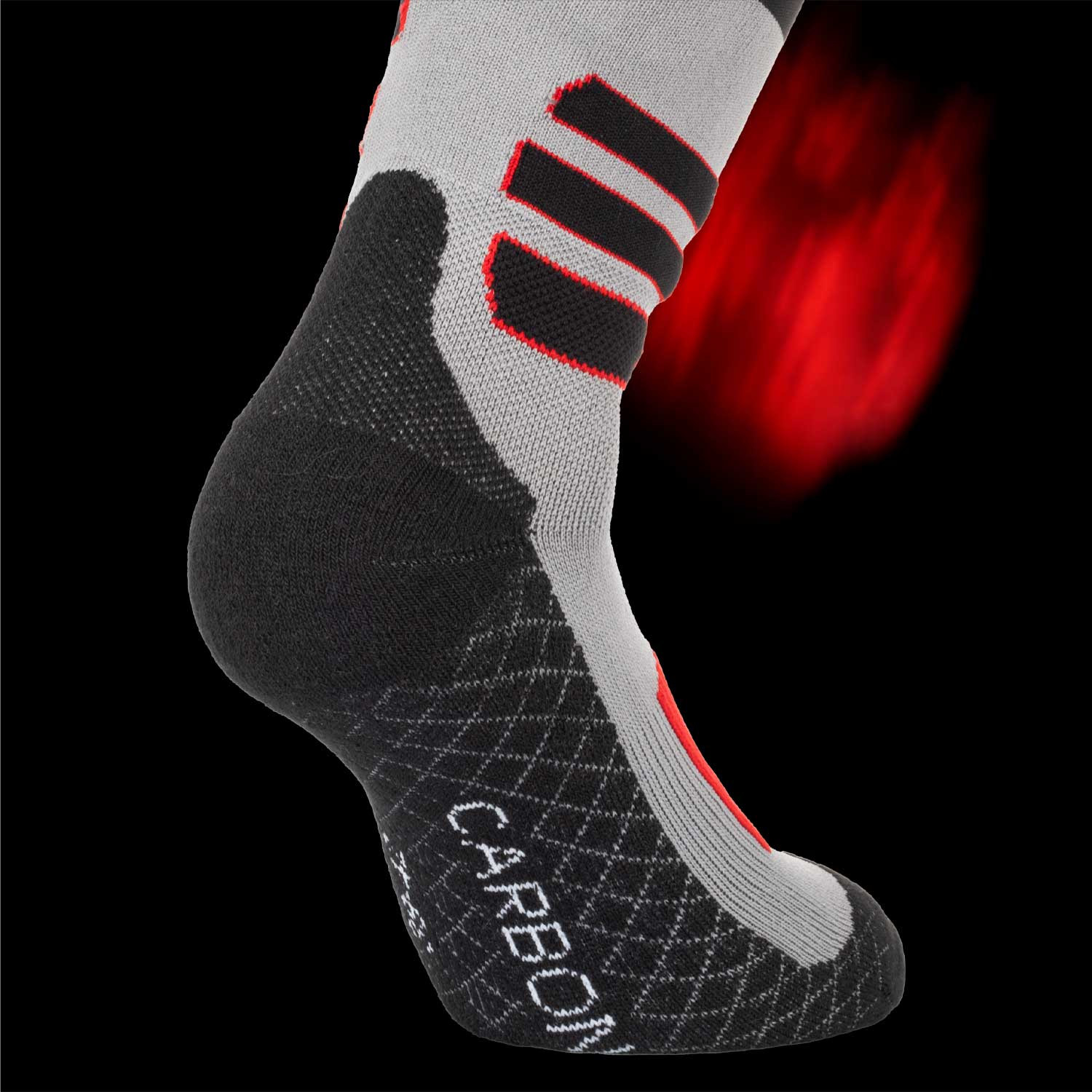 Socken aus atmungsaktivem technischem Material