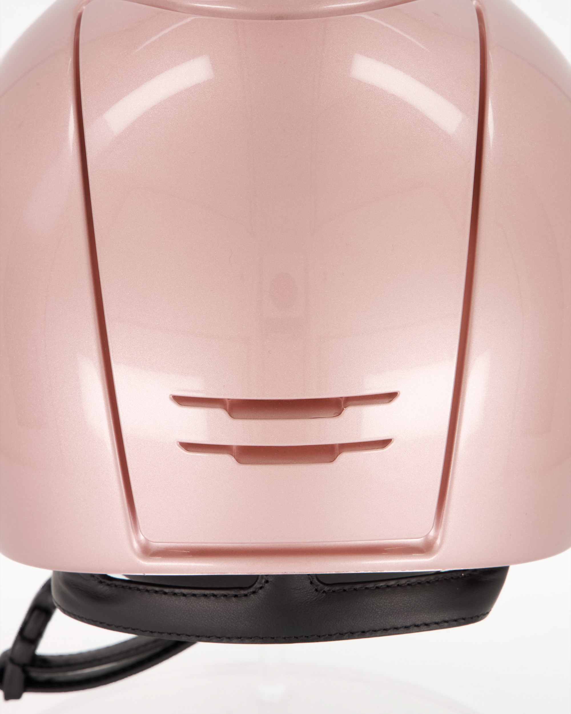 Riding helmet Cromo 2.0 Diamond Polo Suede Grey in pink