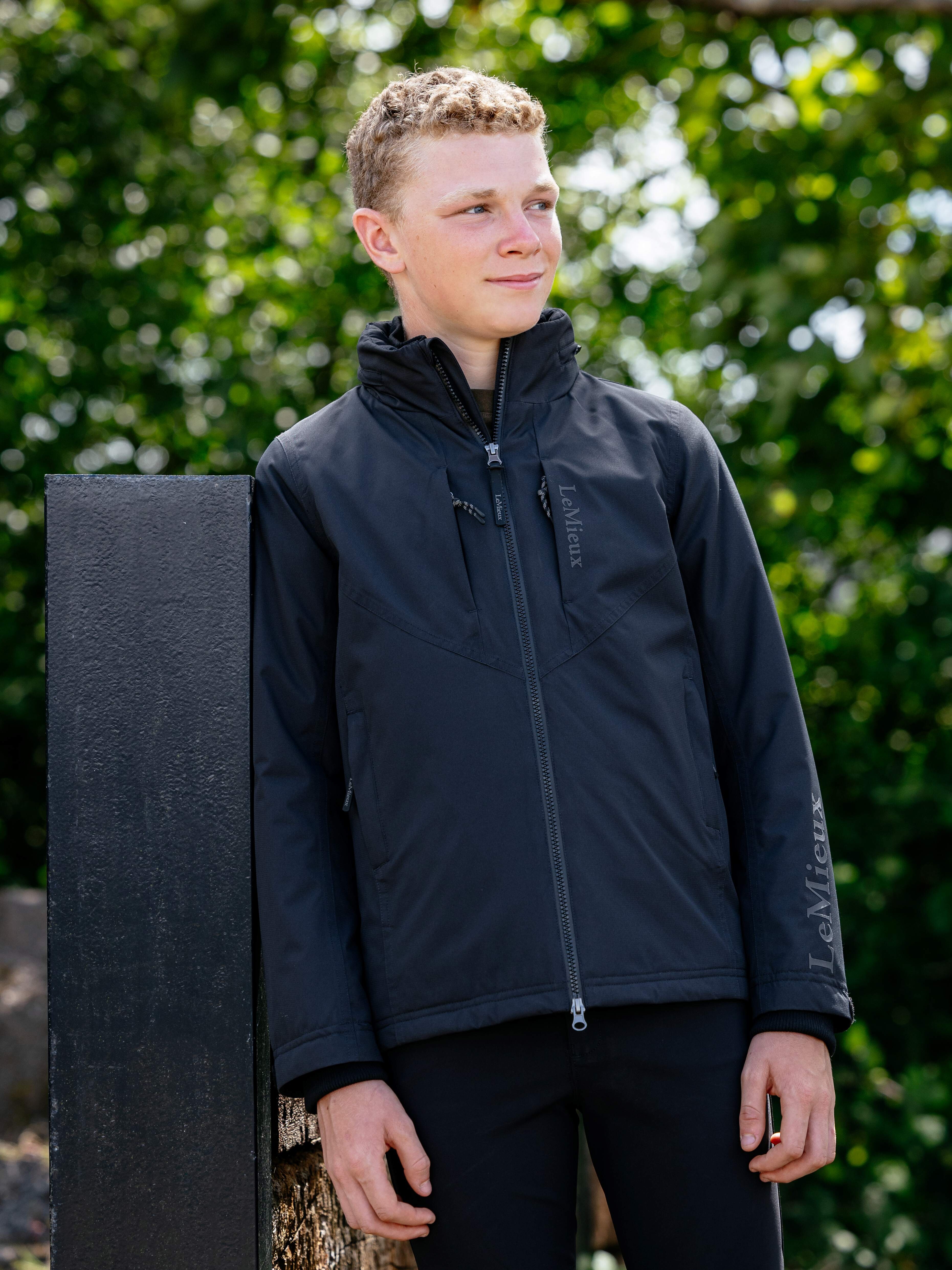 Young Rider Boys Wasserdichte Team Jacke