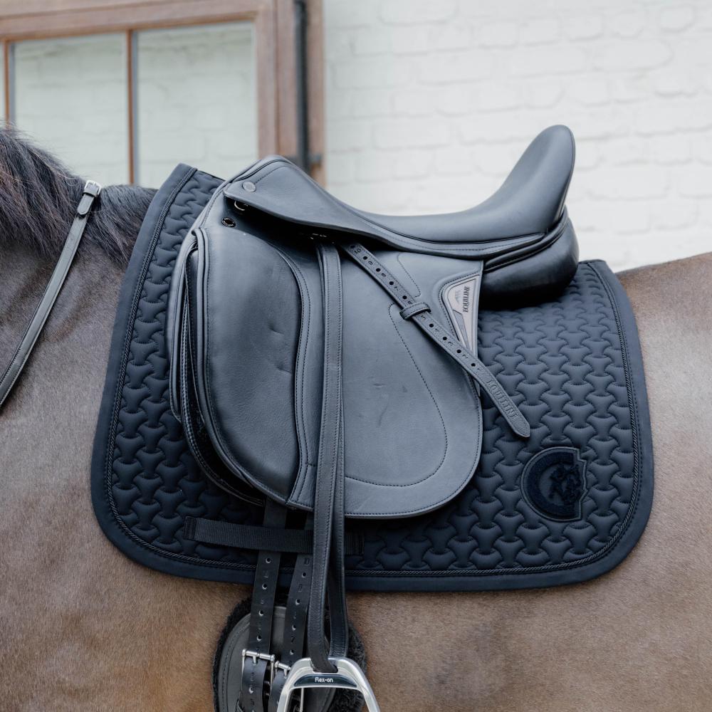 Schabracke Dressur Plaited 3D Logo