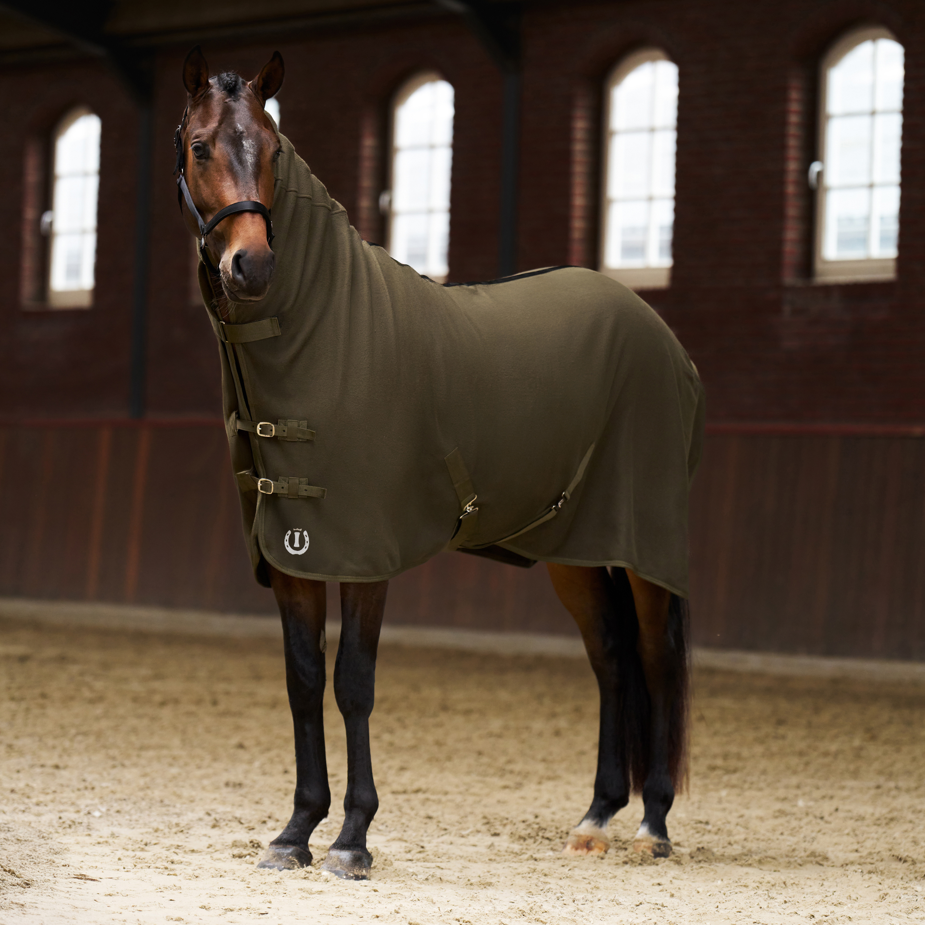 Fleecedecke mit Neck Fundamental