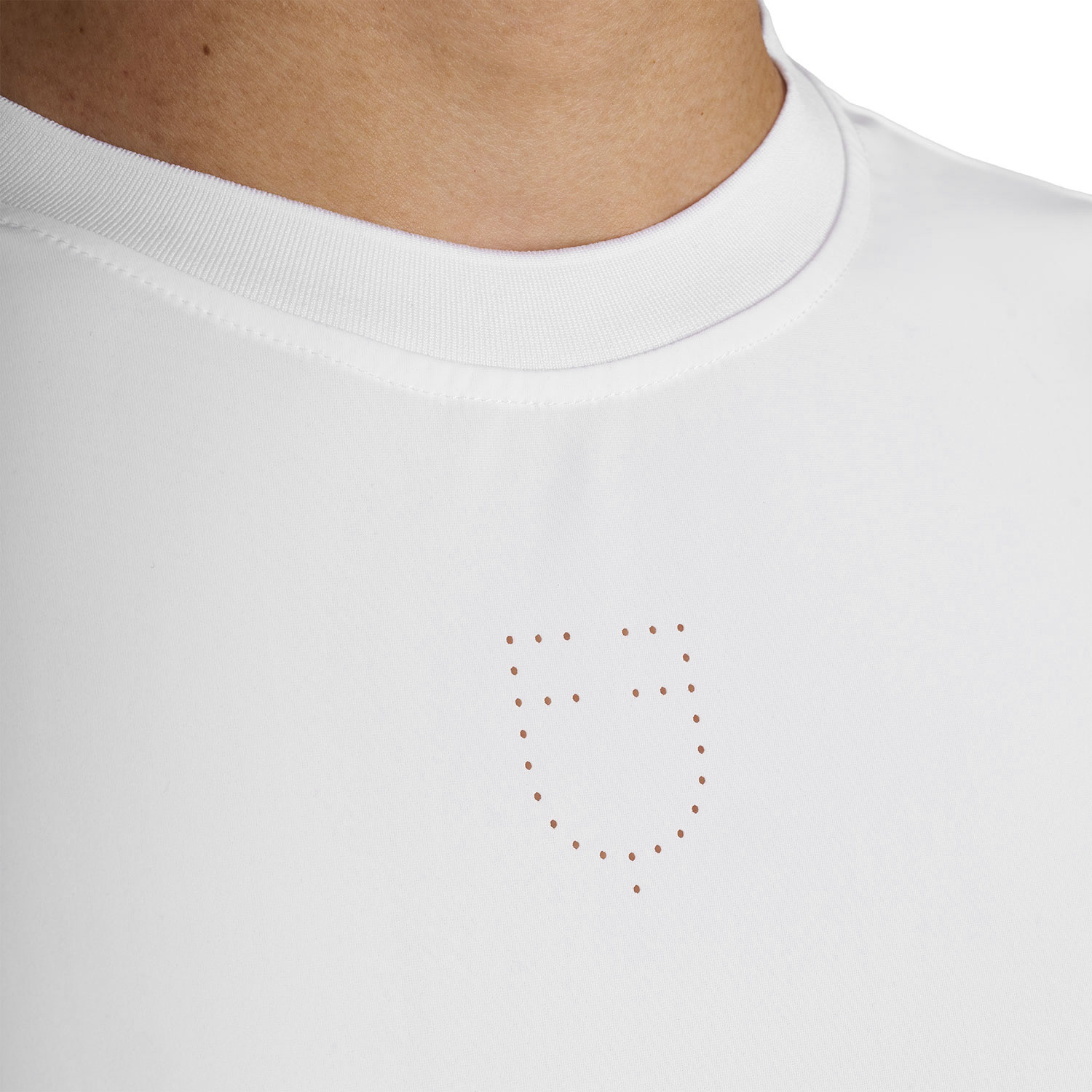Trainings-T-Shirt für Herren aus technischem Gewebe mit Mikrolöchern