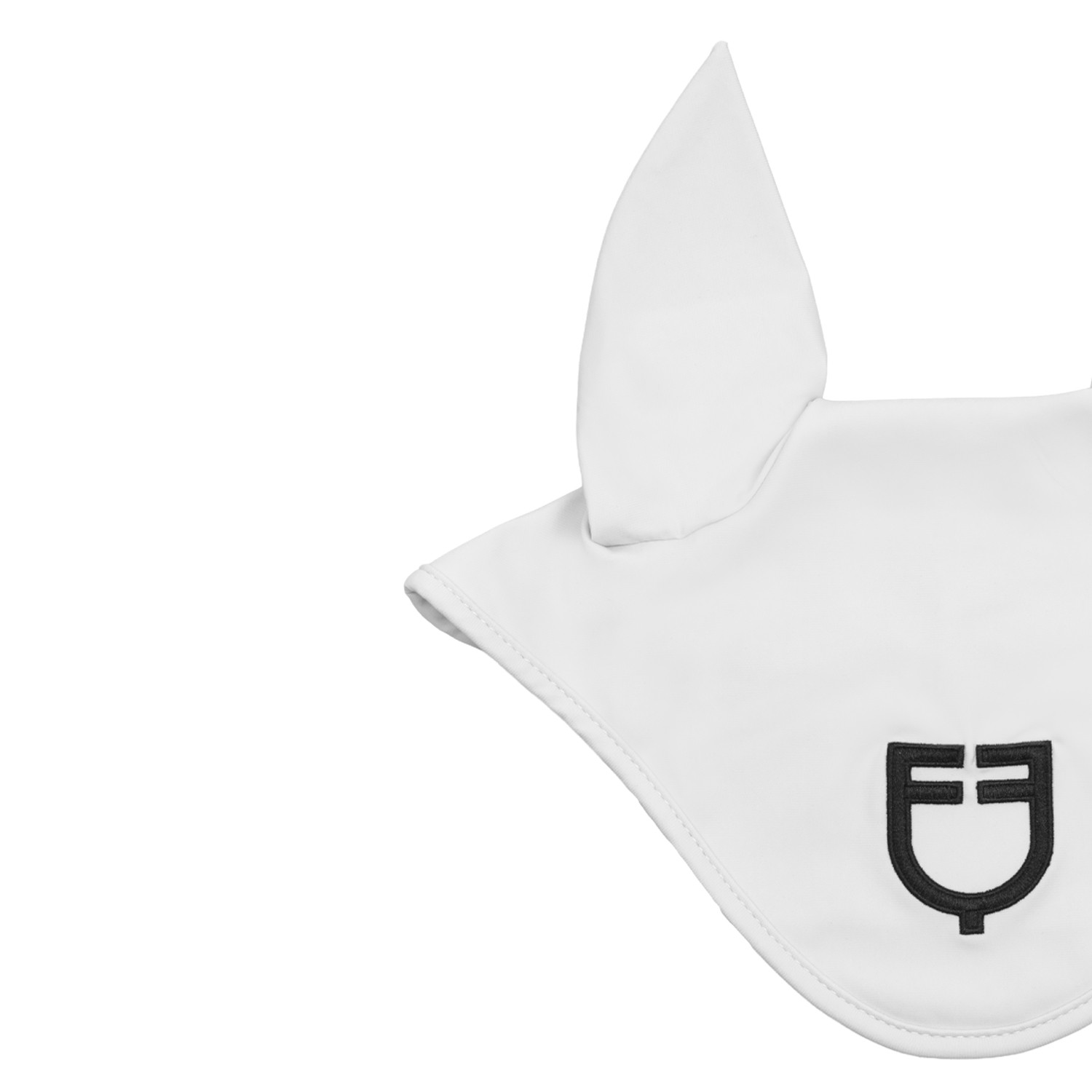 Fliegenhaube aus Funktionsgewebe mit kontrastierendem Logo