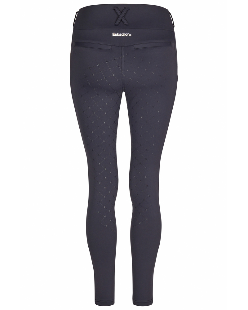 Reitleggins Damen Classic Sports Vollgrip