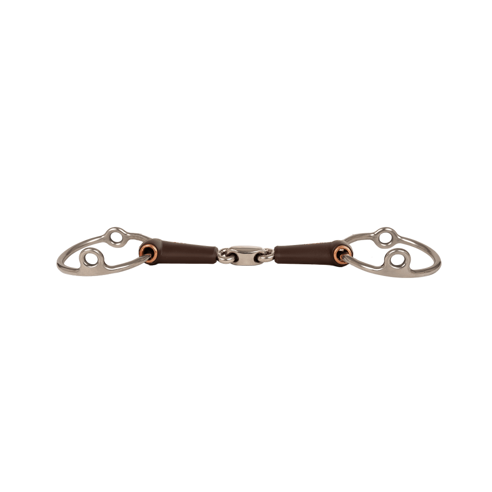 Mors à aiguilles avec anneaux libres double brisure Flex Medium