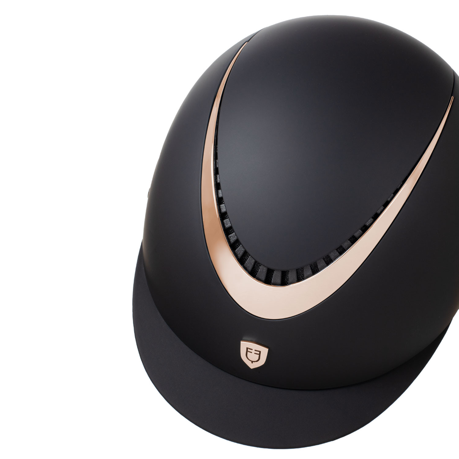 Unisex-Helm mit glänzendem Rahmen Zulassung EN 1384-2023