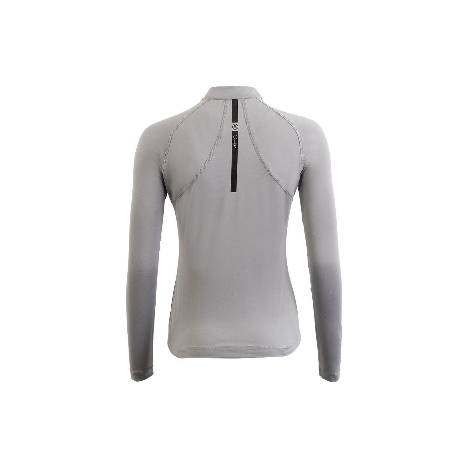 CLX Langarmshirt mit Reißverschluss Damen