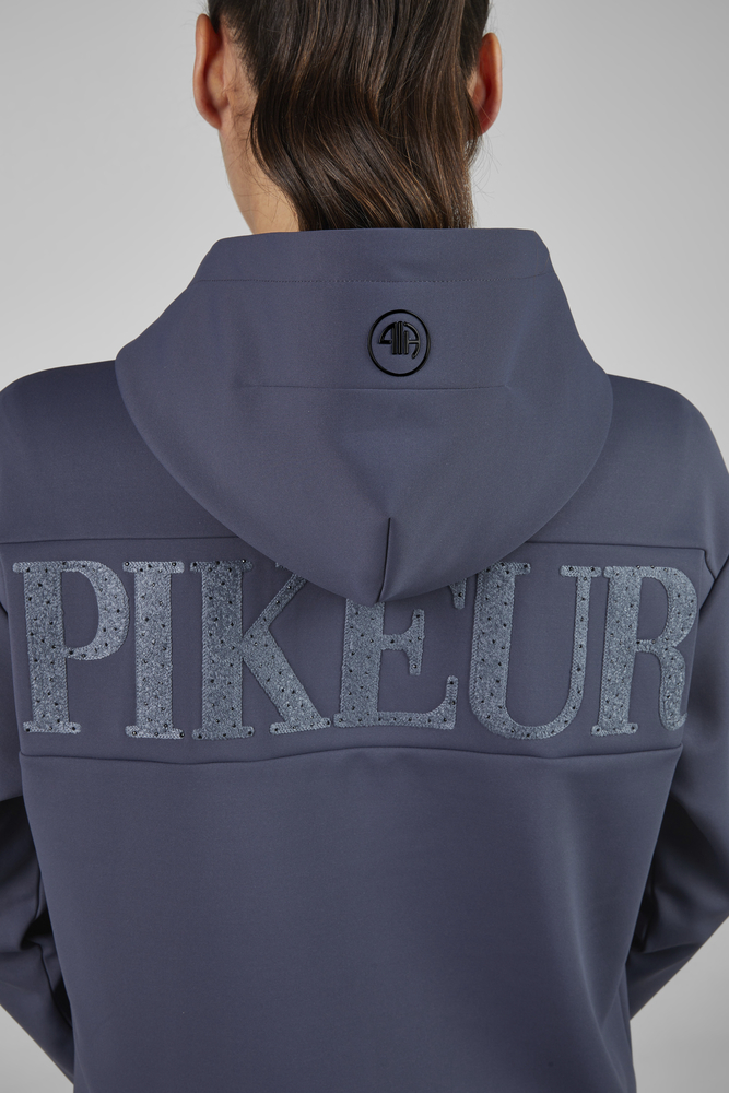 Women's athleisure sweatshirt jacket