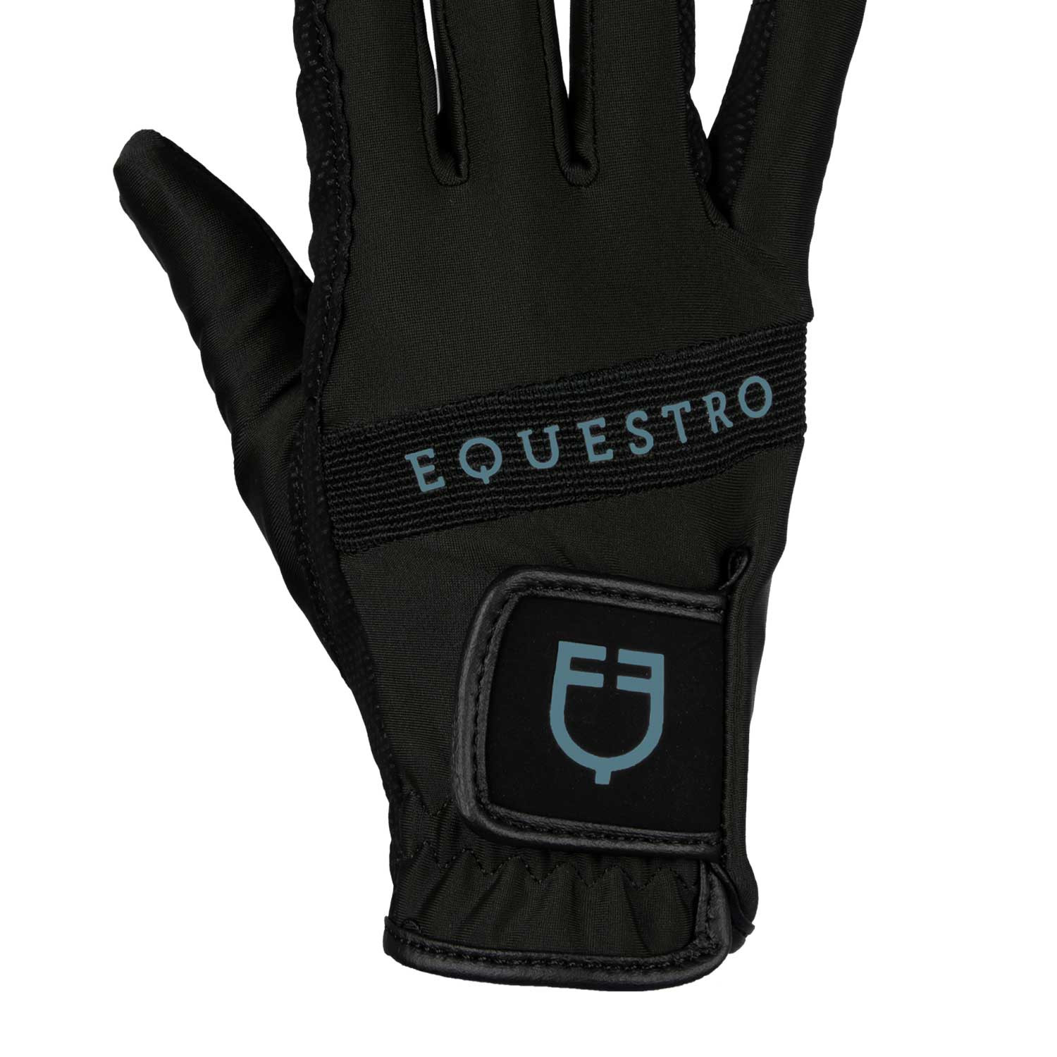 Handschuhe aus technischem Gewebe mit mehrfarbigem Logo