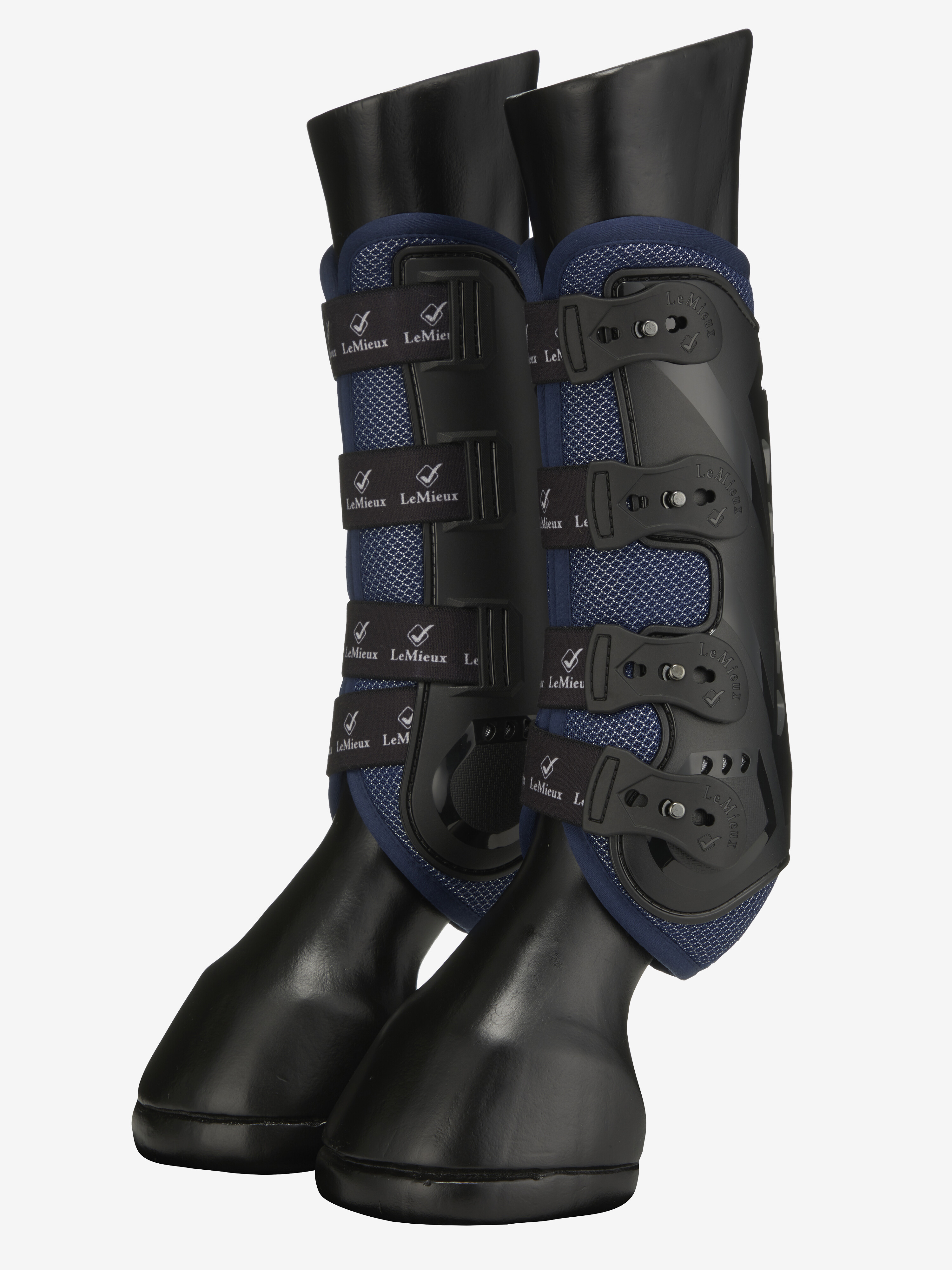 Gaiters LMX Ultramesh Snug Boots front in Navy