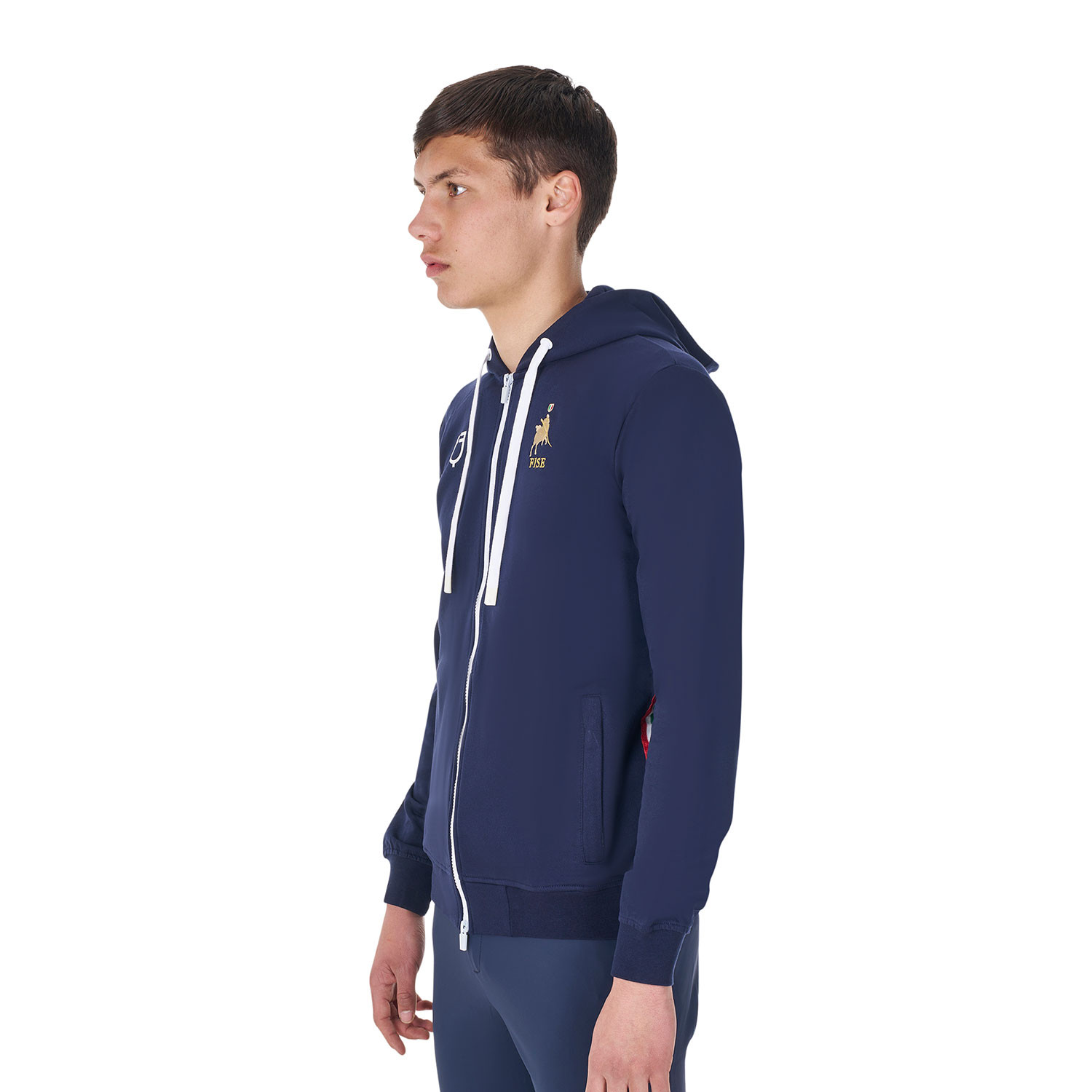 Fleece-Hoodie X FISE für Herren