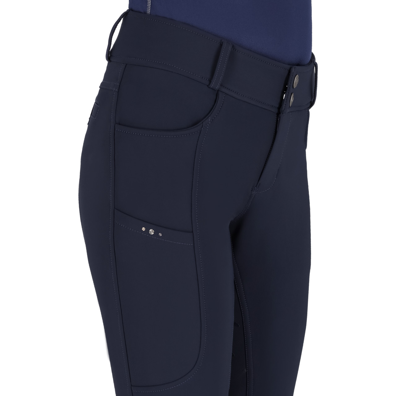 Reithose Lymee softshell Junior Vollbesatz