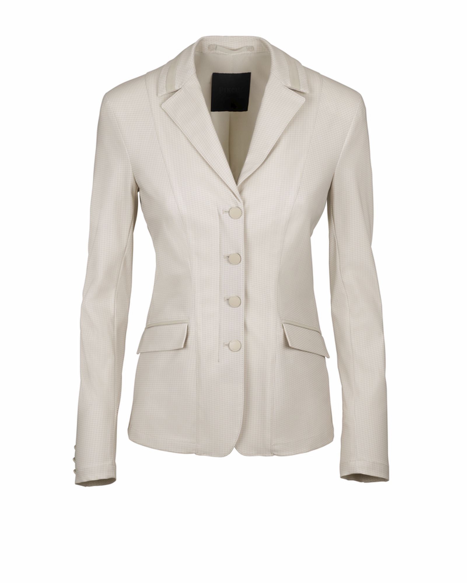 Ladies show jacket Klea Pepita in ivory