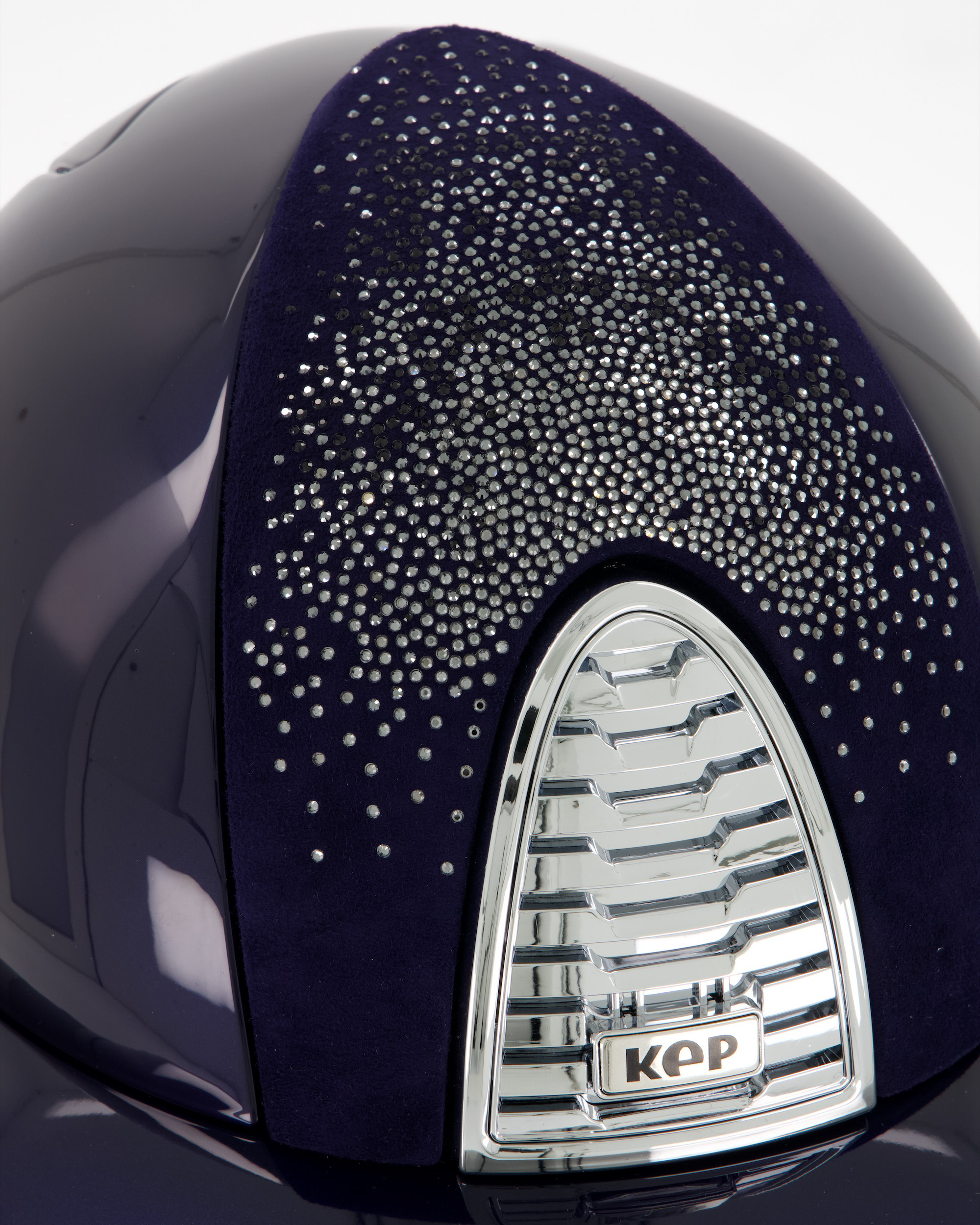 Reithelm Cromo 2.0 Polish Polo Suede Blue Silver in blau