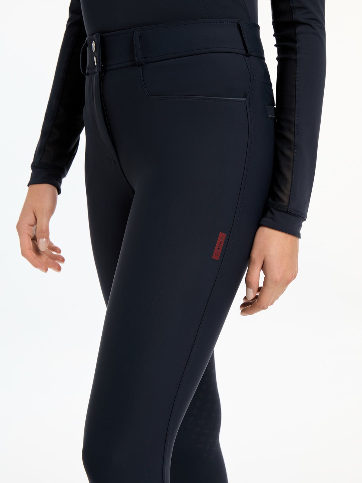 Isabelle Reithose Kniebesatz