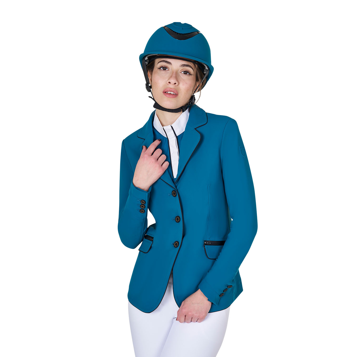 Damen-Turnierjacke aus technischem Gewebe