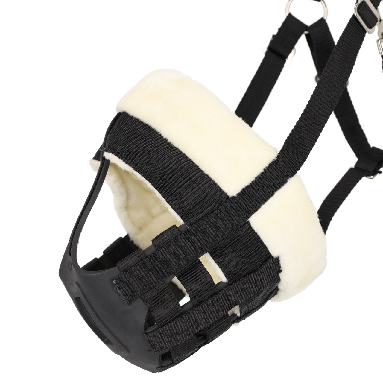 Beweidungsmaske Pelz und Nasenlöchern