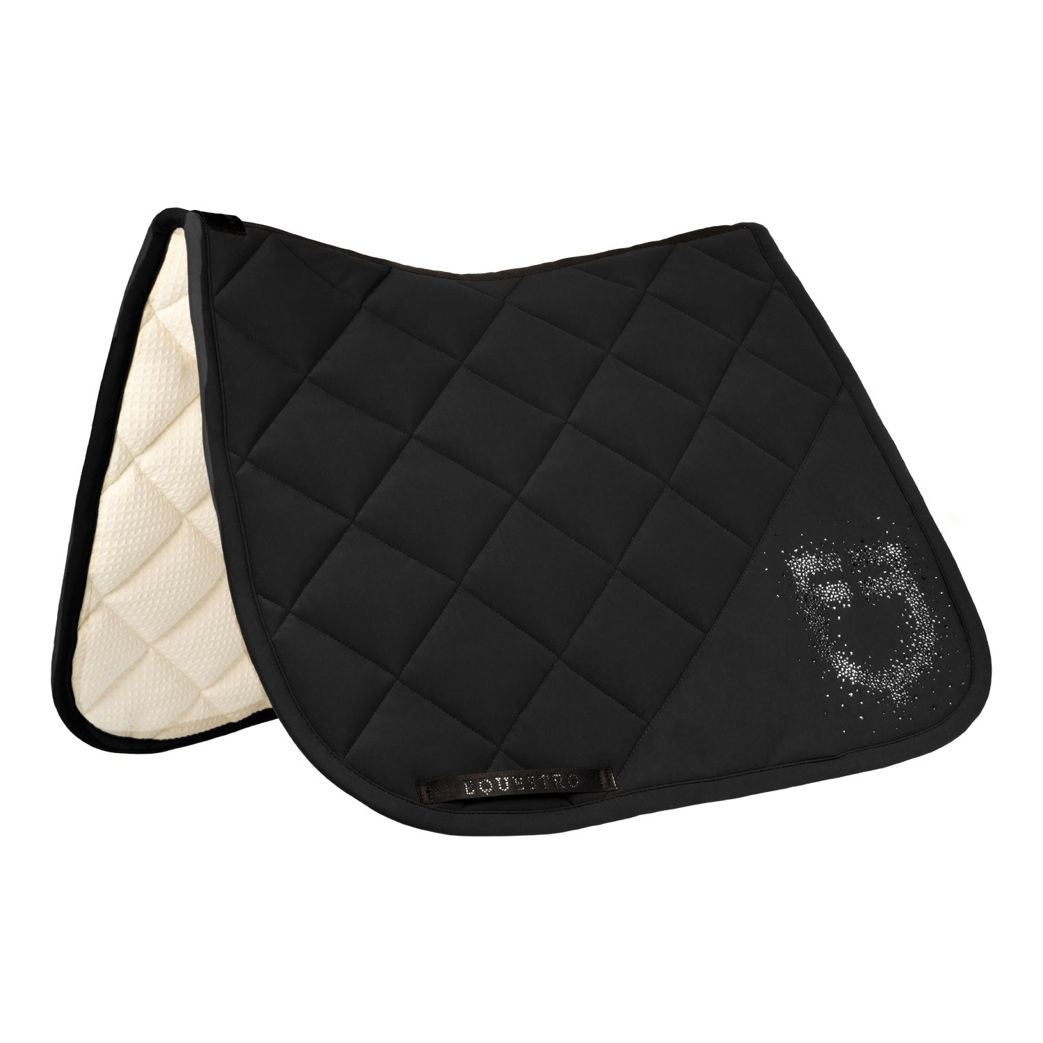 Dressurschabracke mit Strasslogo