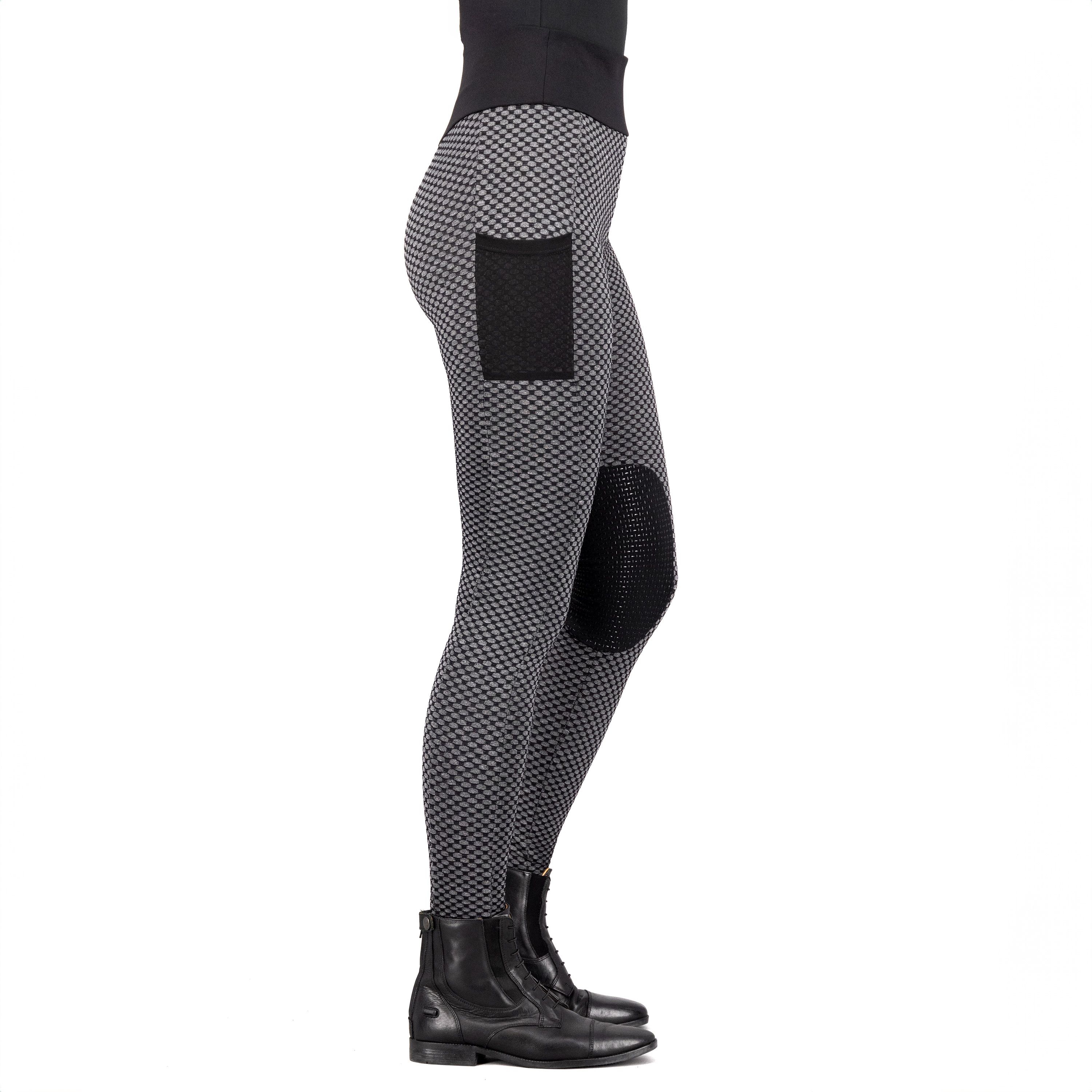 Reitlegging Diamond Bubble KneeGrip