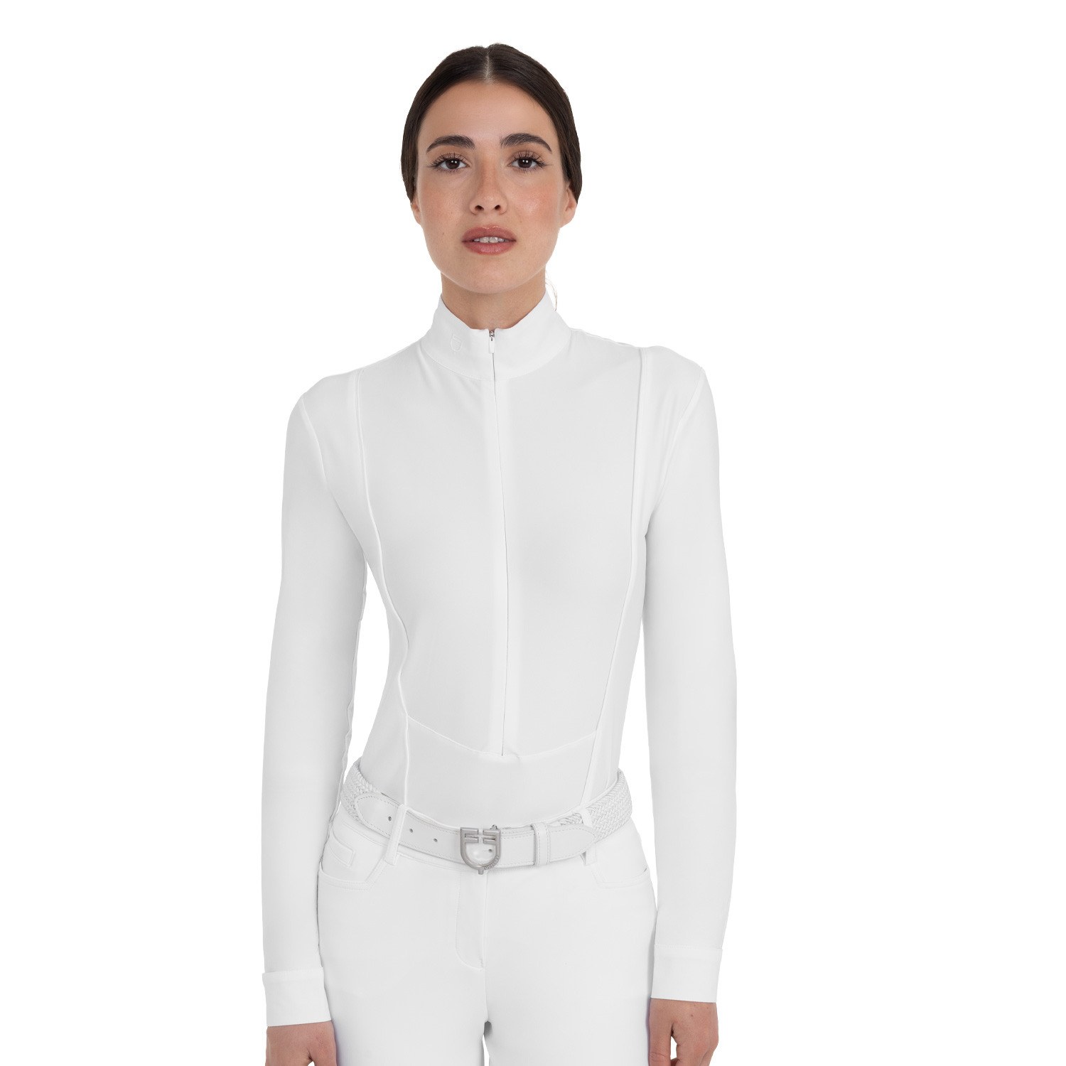 Damen-Turnierpolo aus technischem Wintermaterial