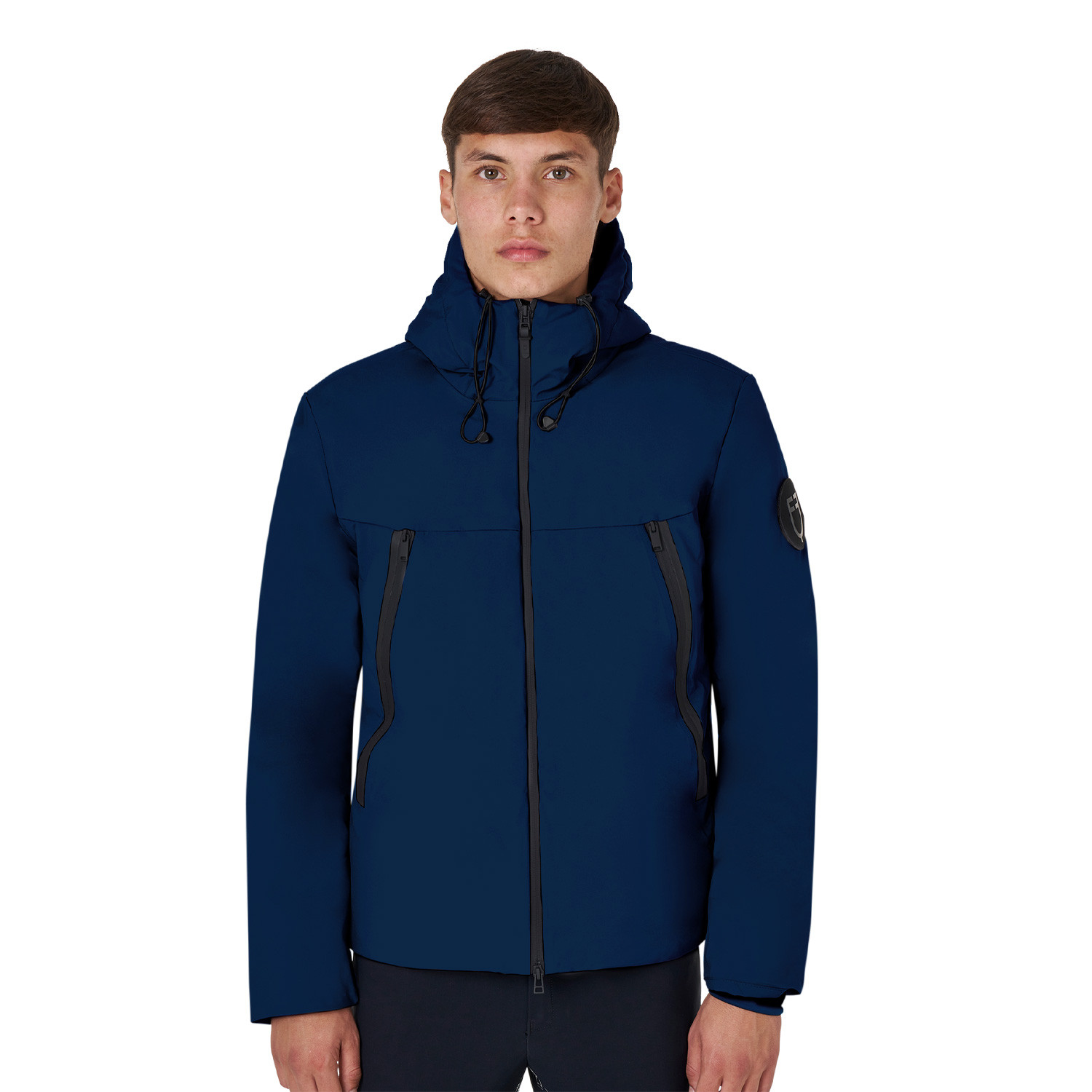 Wasser- und winddichte Herrenjacke aus Nylon
